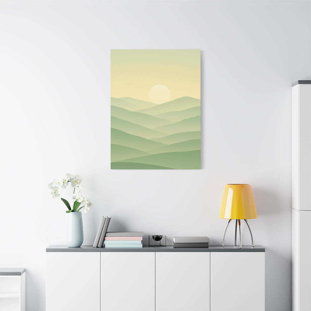 Matte Canvas, Stretched, 1.25" Sunset or Sunrise