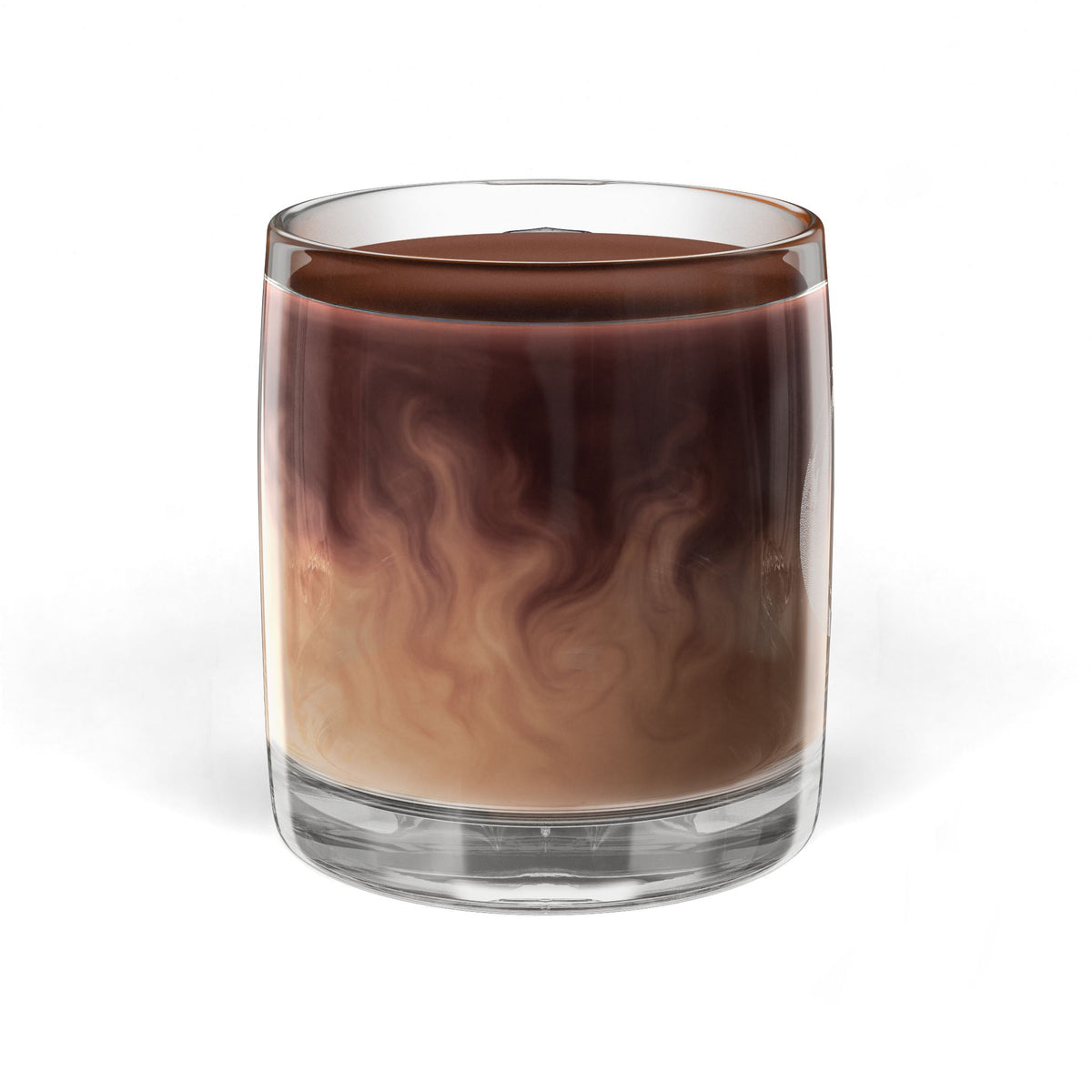 Personalized Engraved Glass Coffee Mug |Letter C