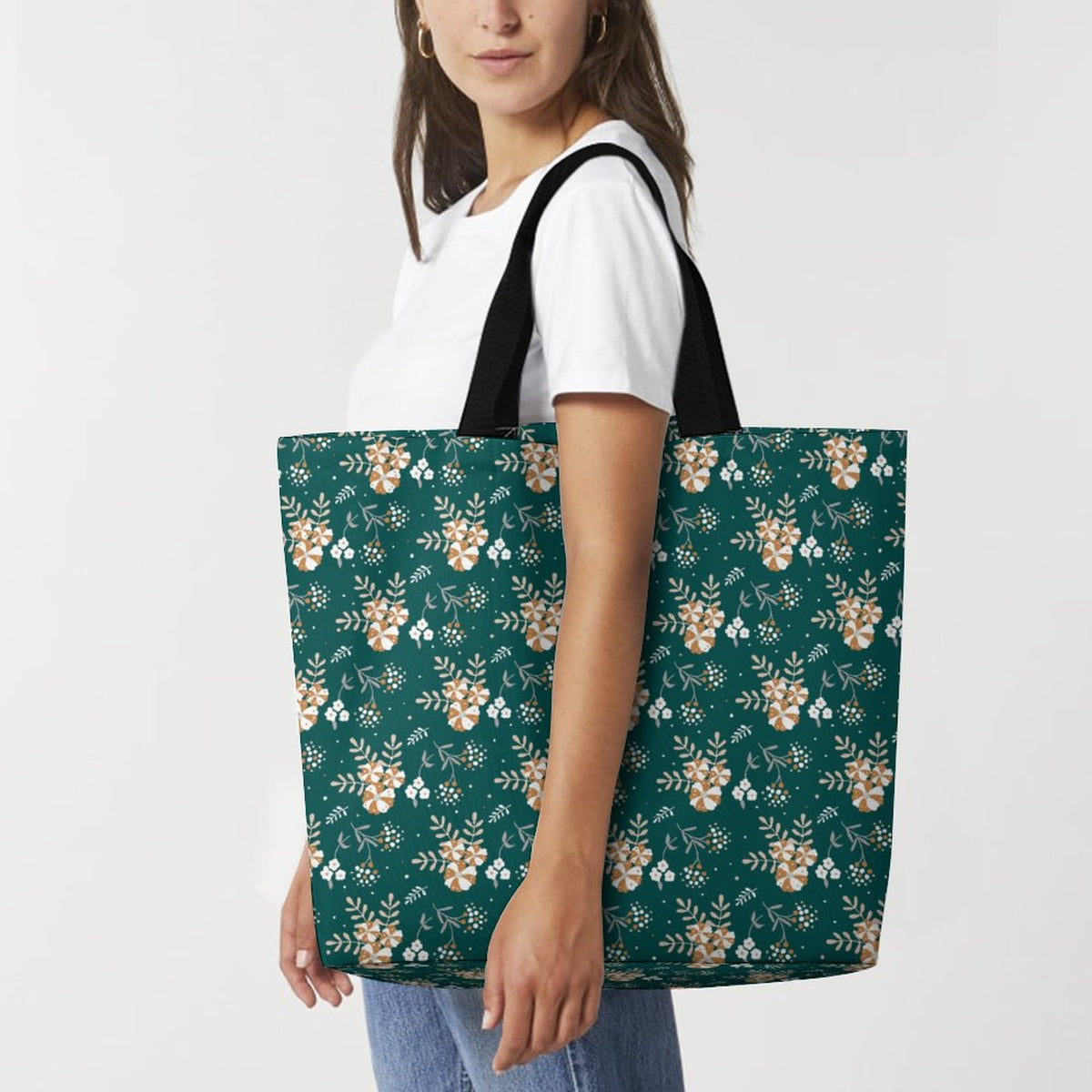 Large One Shoulder Shopping Bag