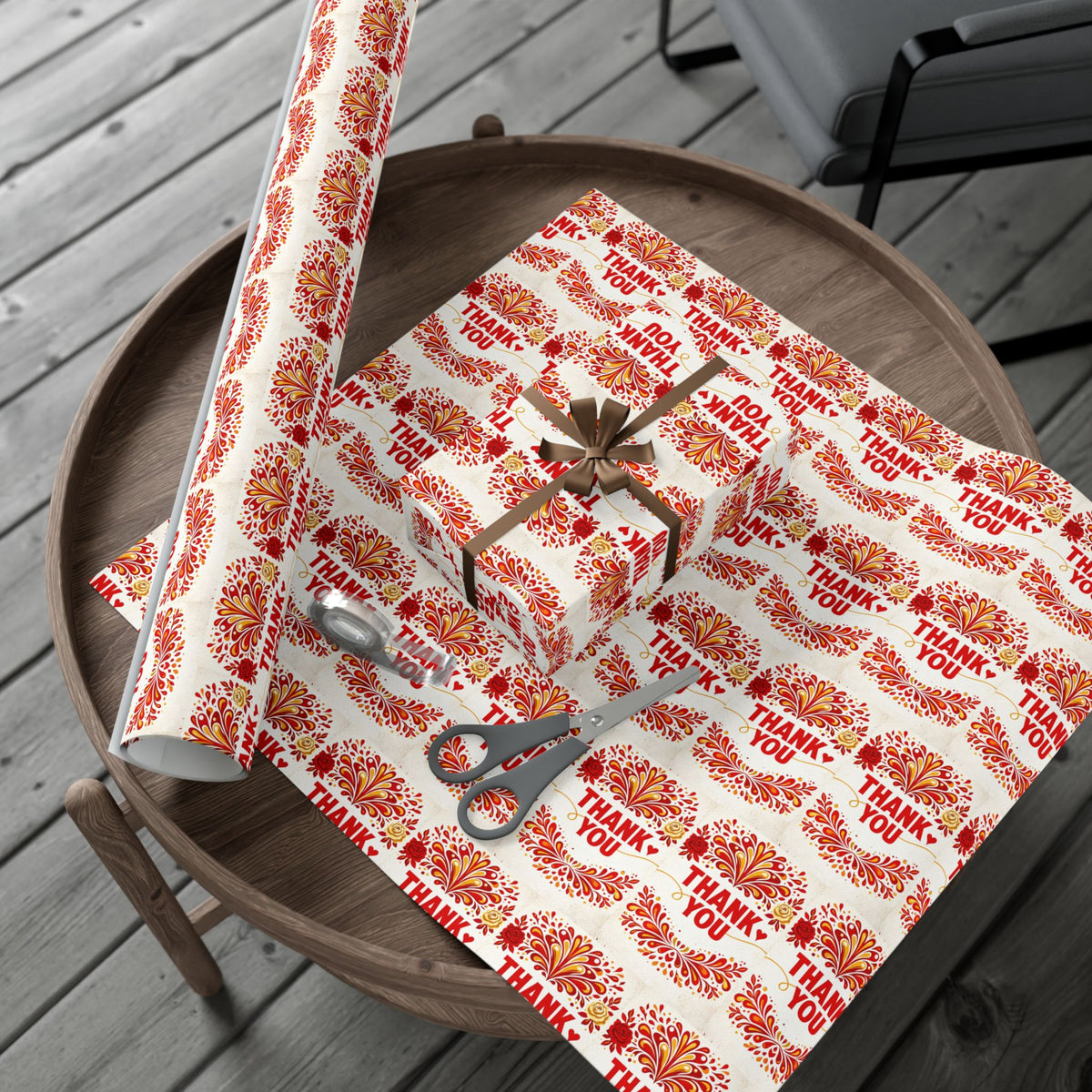 Gift Wrap Papers - "Thank You"
