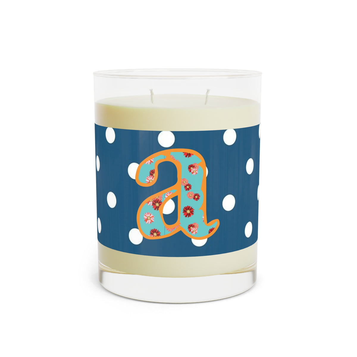 Charming Floral Scented Candle | Cozy Atmosphere, Home Decor, Gifts, Self-Care, Unique Candle
