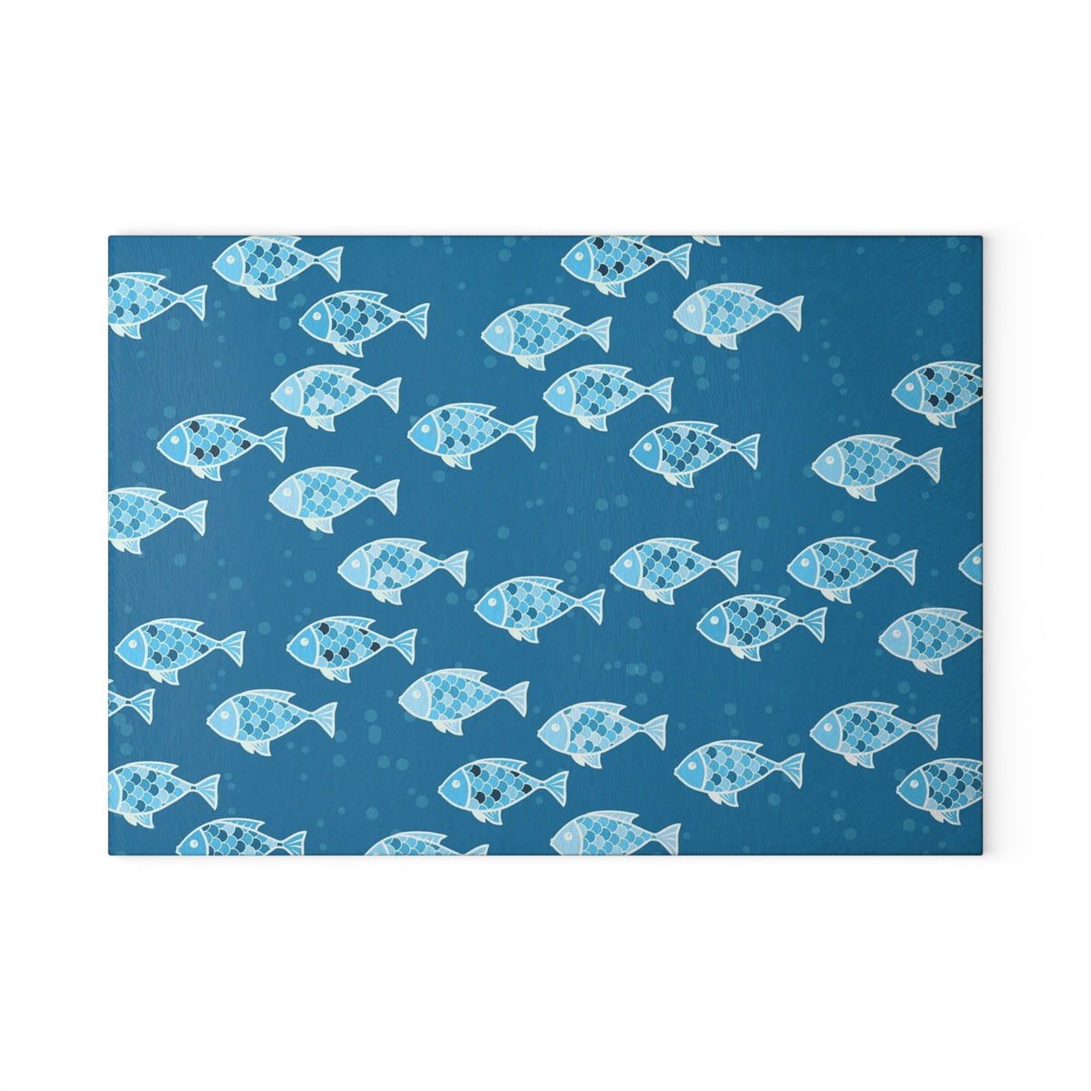 Underwater Fish Glass Cutting Board, Unique Kitchen Decor, Gifts for Chefs, Beach House Accessory, Summer Party Essentials