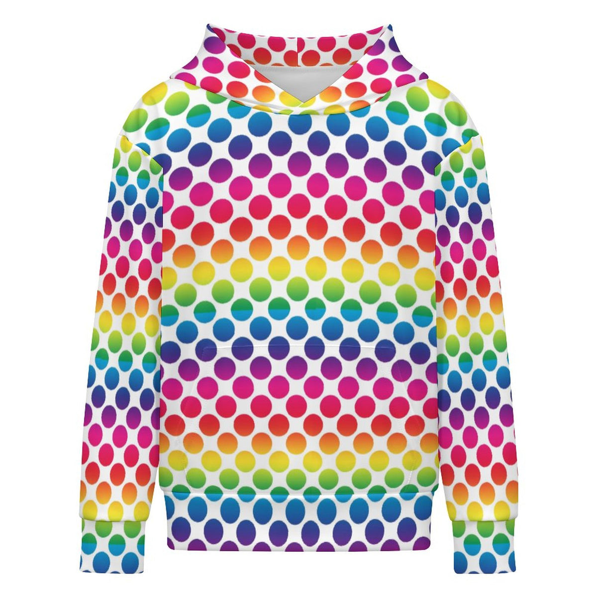 Children's Hooded Sweatshirt without Drawstrings