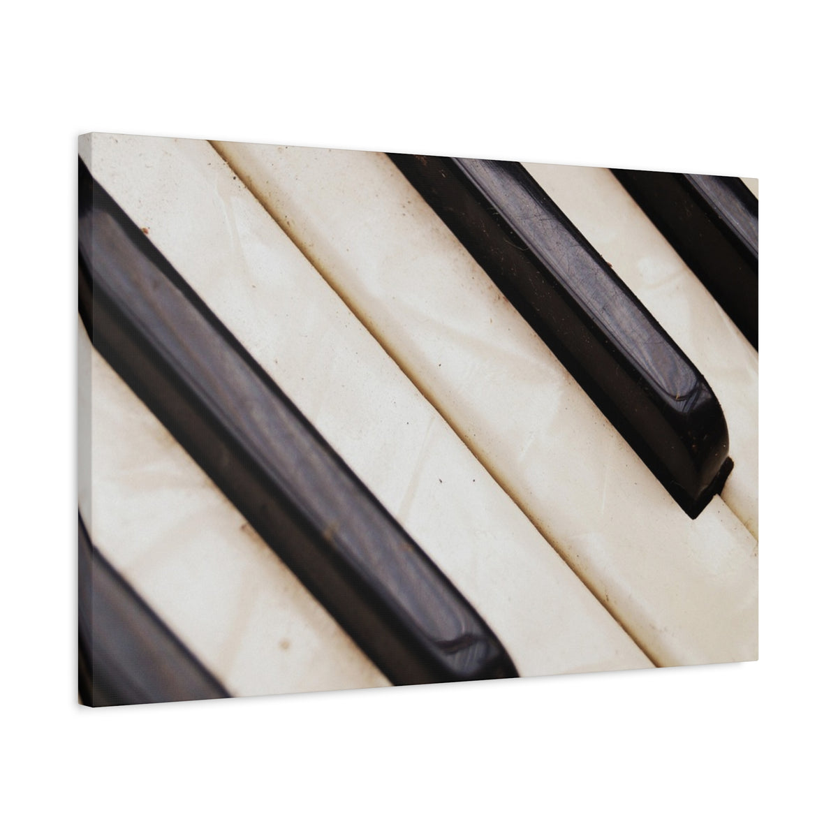Piano Keys Canvas Wall Art, Music Decor for Home, Perfect Gift for Musicians or Music Lovers