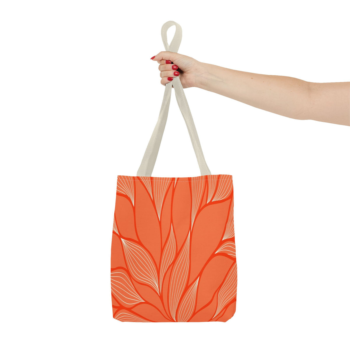 Vibrant Leafy Tote Bag, Stylish Grocery Bag, Eco-Friendly Shopping Tote, Floral Summer Tote, Gift for Plant Lovers