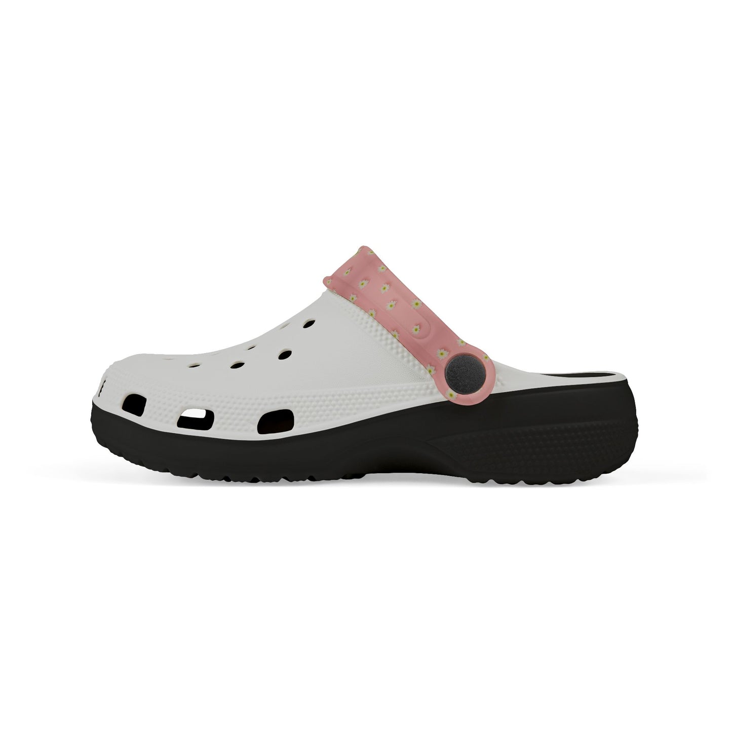 Kid's Floral Pink EVA Foam Clogs, Fun Summer Footwear, Comfortable Play Shoes, Lightweight Garden Slip-Ons, Perfect for Outdoor Adventures