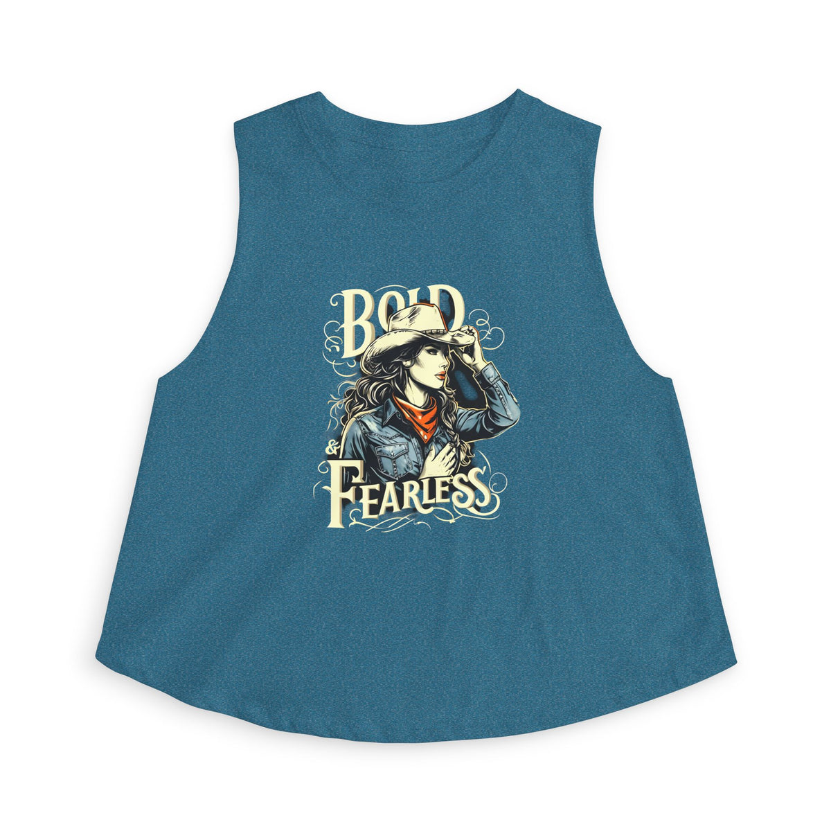 Bold & Fearless Cowgirl Crop Top