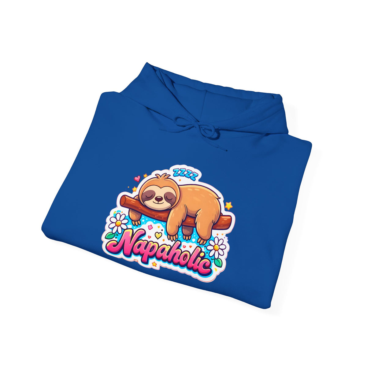 Napaholic Sloth Hoodie — Cute Sleepy Sloth Graphic Sweatshirt
