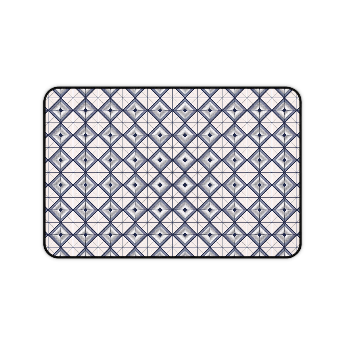 Geometric Desk Mat - Modern Office Accessory for Stylish Workspaces