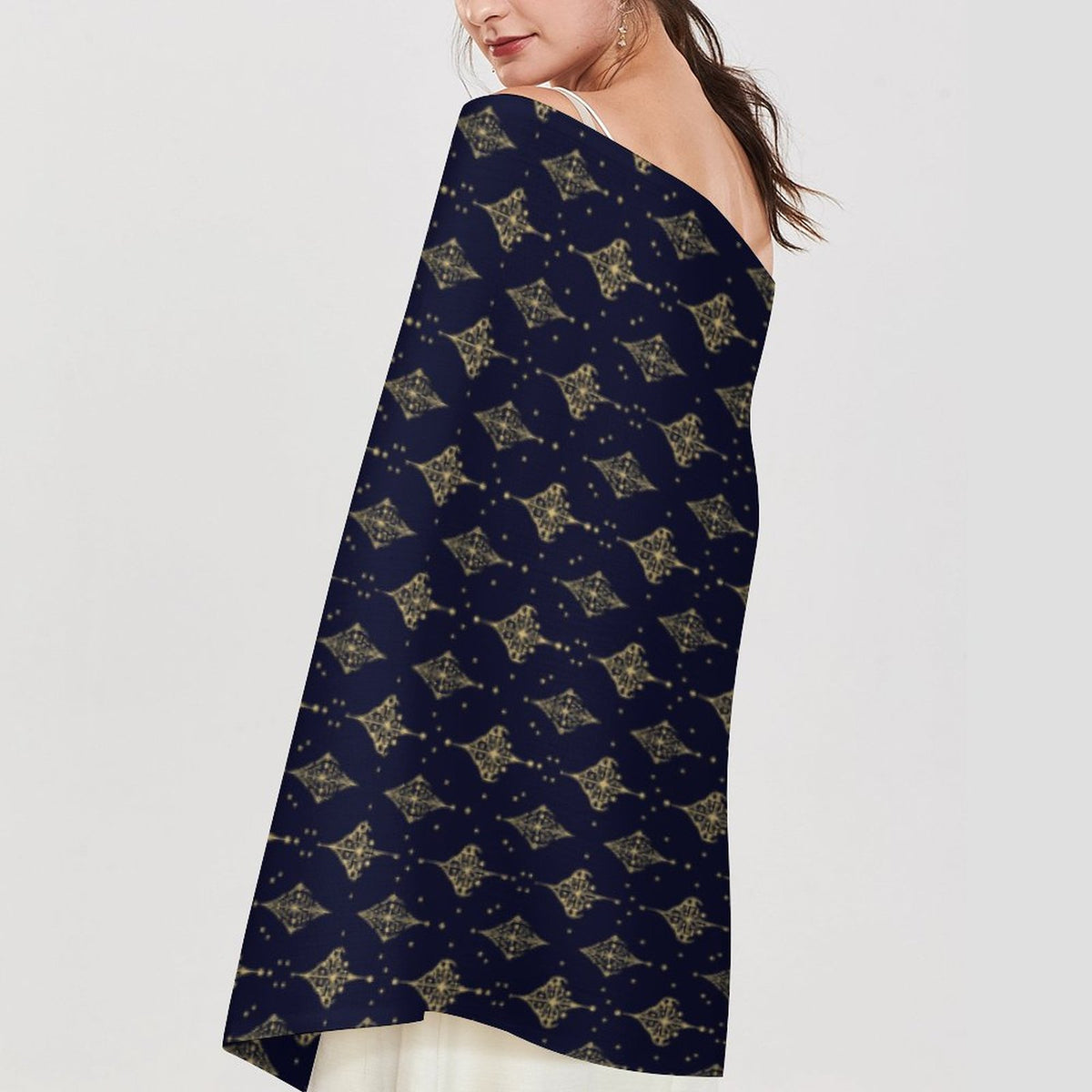 Cashmere-like Tassel Scarf