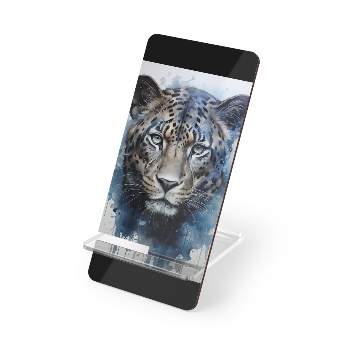 Wildlife Smartphone Stand, Cute Animal Phone Holder, Tiger Decor, Desk Accessory, Gift for Nature Lovers, Home Office Decor