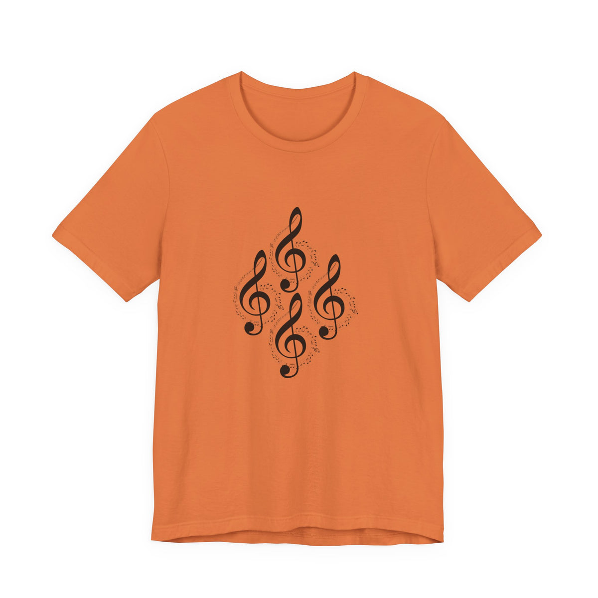 Musical Notes Tee - Perfect for Music Lovers, Casual Wear, Concerts, Festivals, Unique Gift Idea