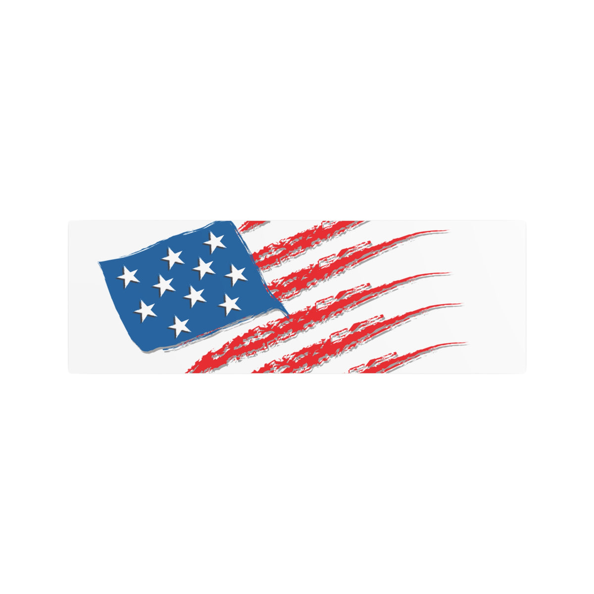 Patriotic Metal Art Sign, Rustic Decor for Home, Wall Art for Independence Day, Memorial Day, Veteran's Day, Gifts for Patriots