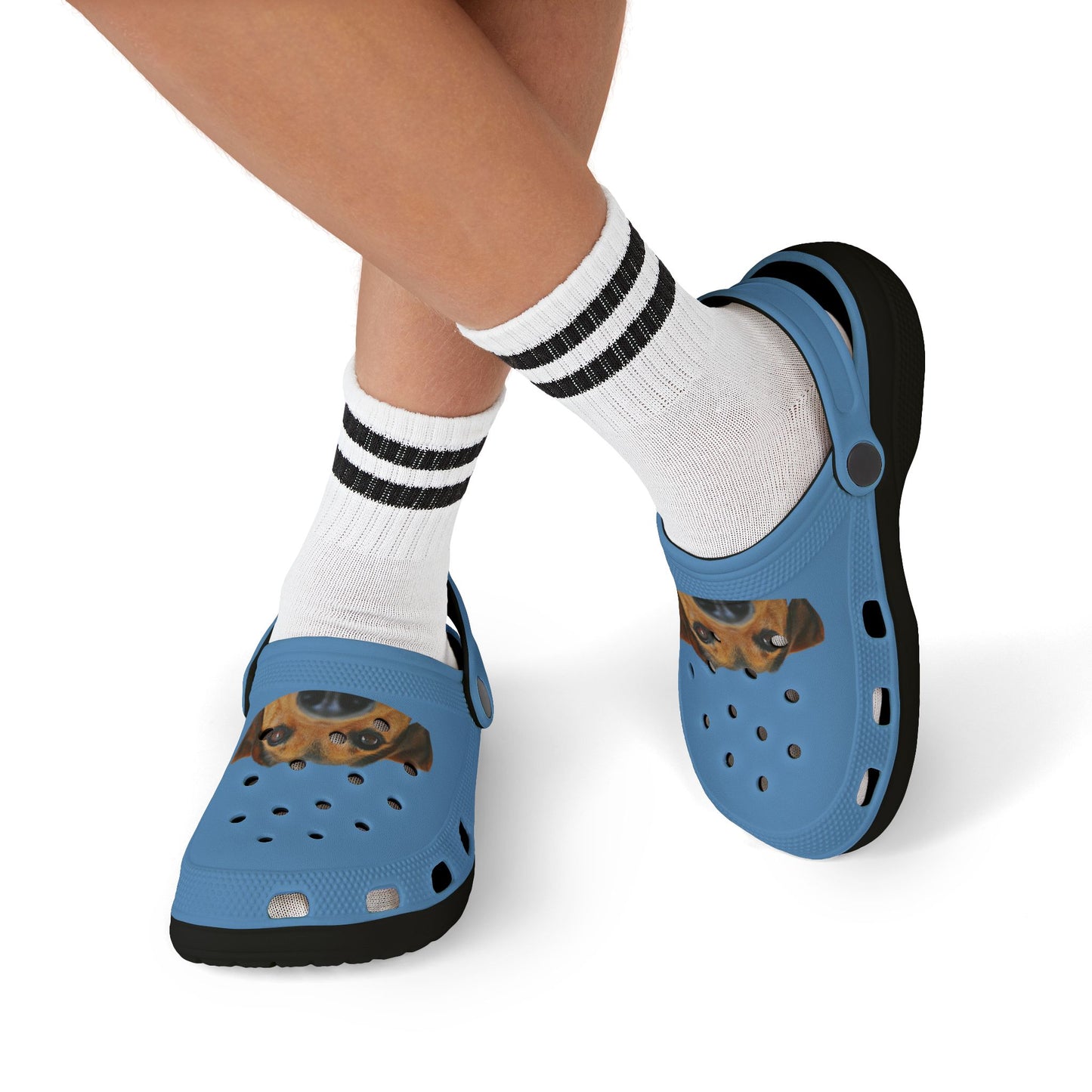 Adorable Kids' EVA Foam Clogs with Dog Design | Fun Footwear, Summer Shoe, Vacation Essential, Pet Lover Gift, Outdoor Play