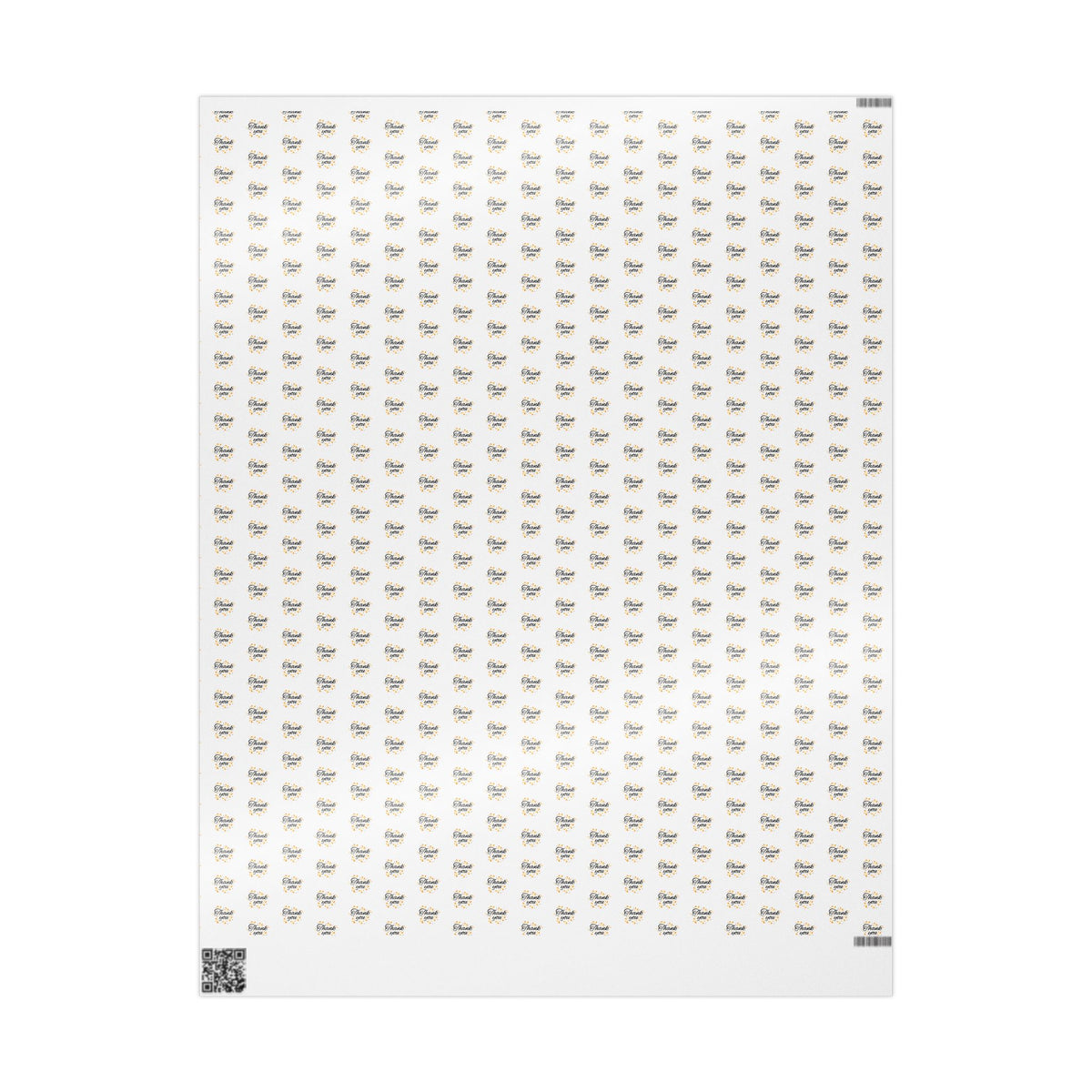 Wrapping Paper Roll — Thank you wrapping paper