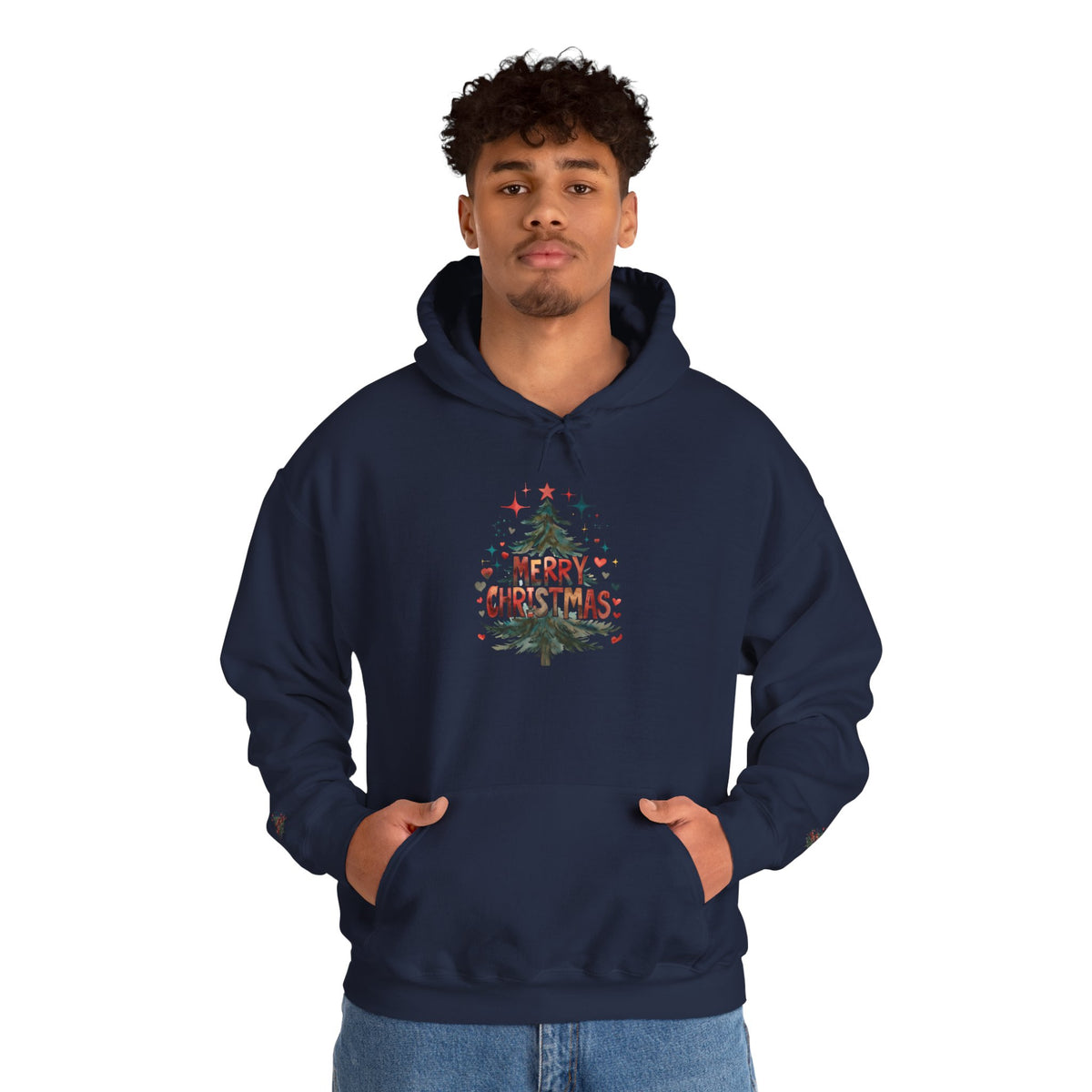 Unisex Heavy Blend™ Hooded Sweatshirt - Merry Christmas