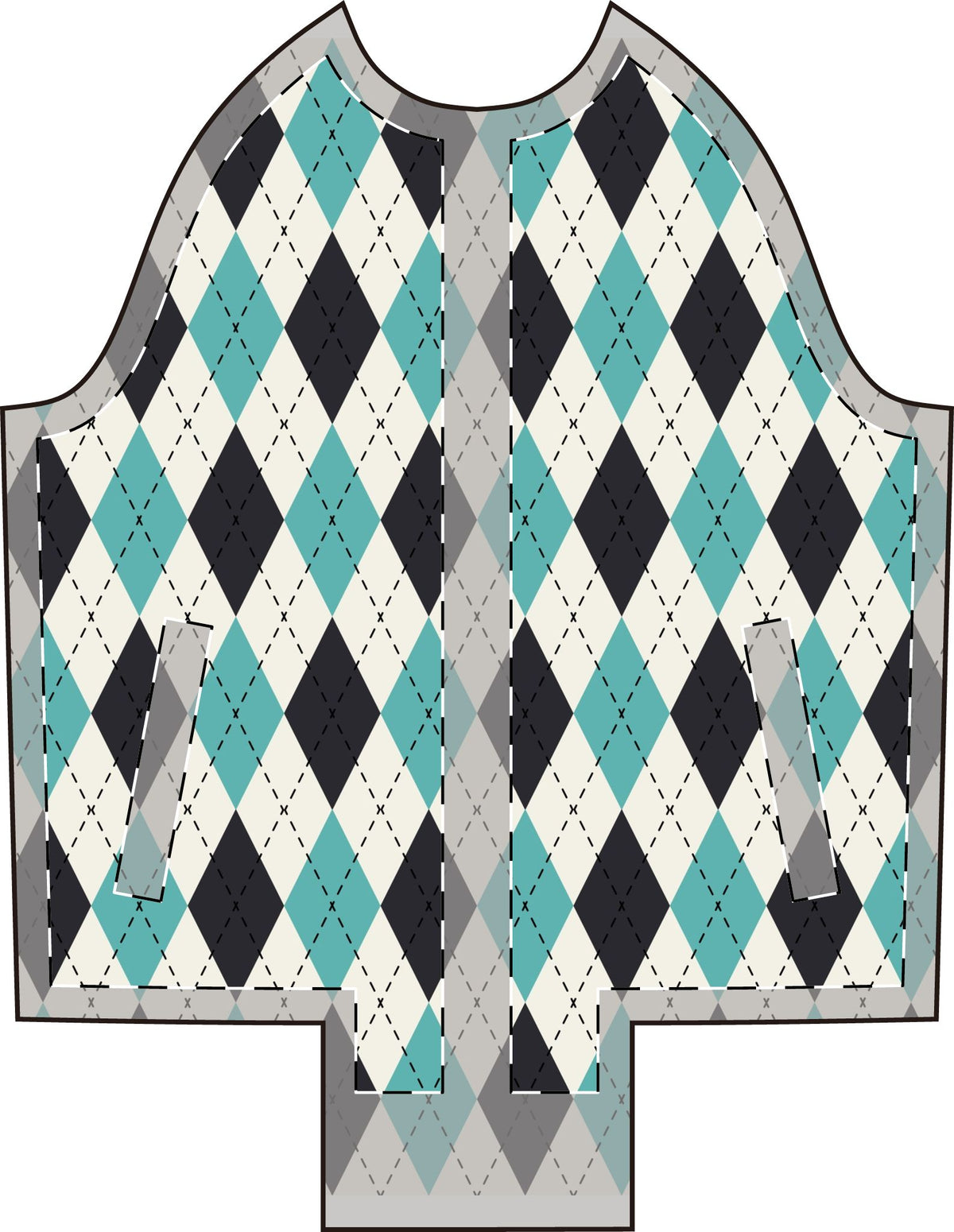 Women's Varsity Jacket (AOP)