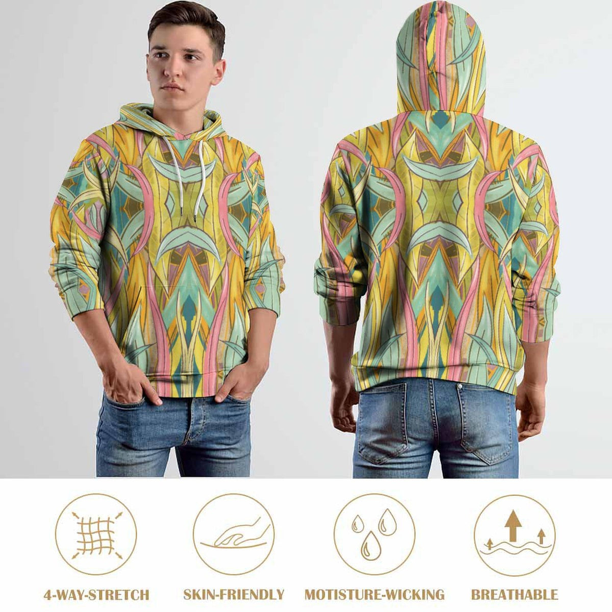 Hoodie for Women with Double-layer Cap