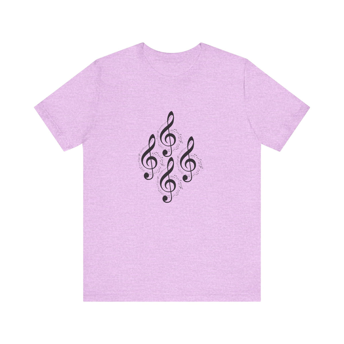 Musical Notes Tee - Perfect for Music Lovers, Casual Wear, Concerts, Festivals, Unique Gift Idea