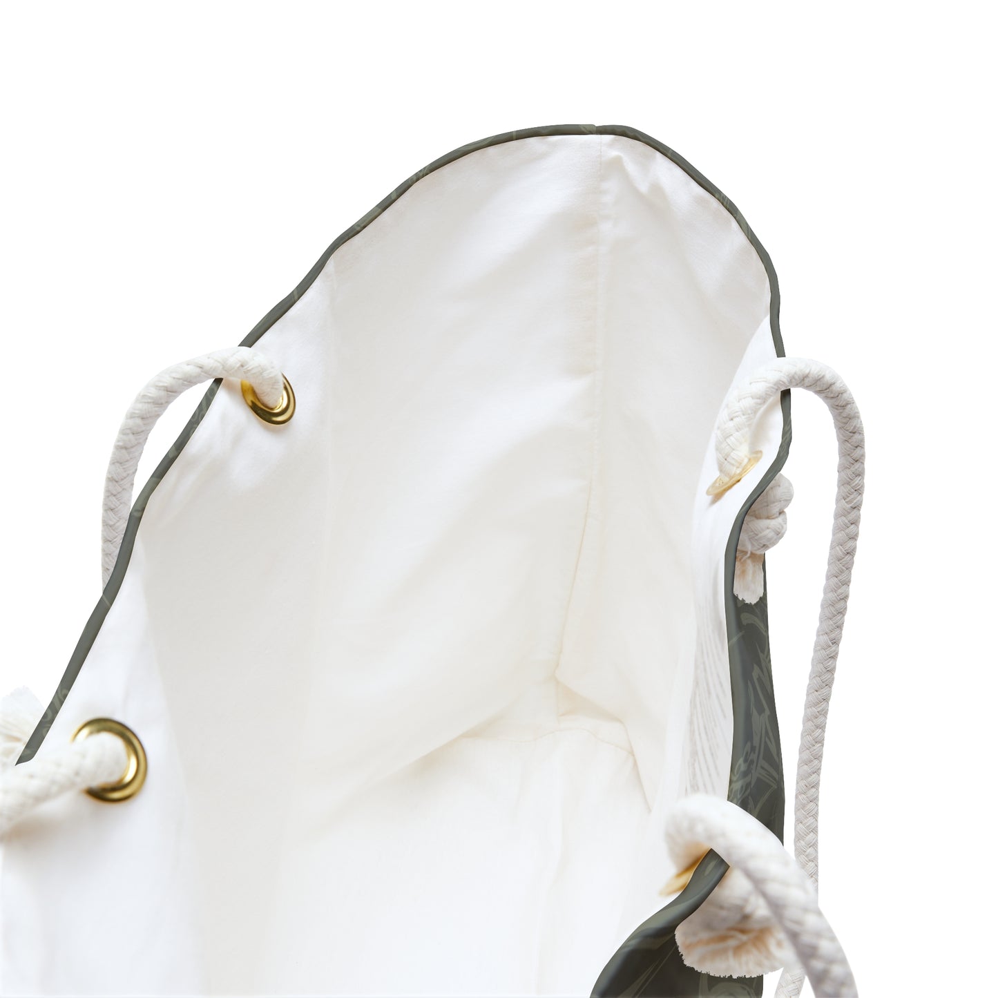 Olive Leaf Pattern Weekender Bag — Foldable Travel Tote for Short Trips