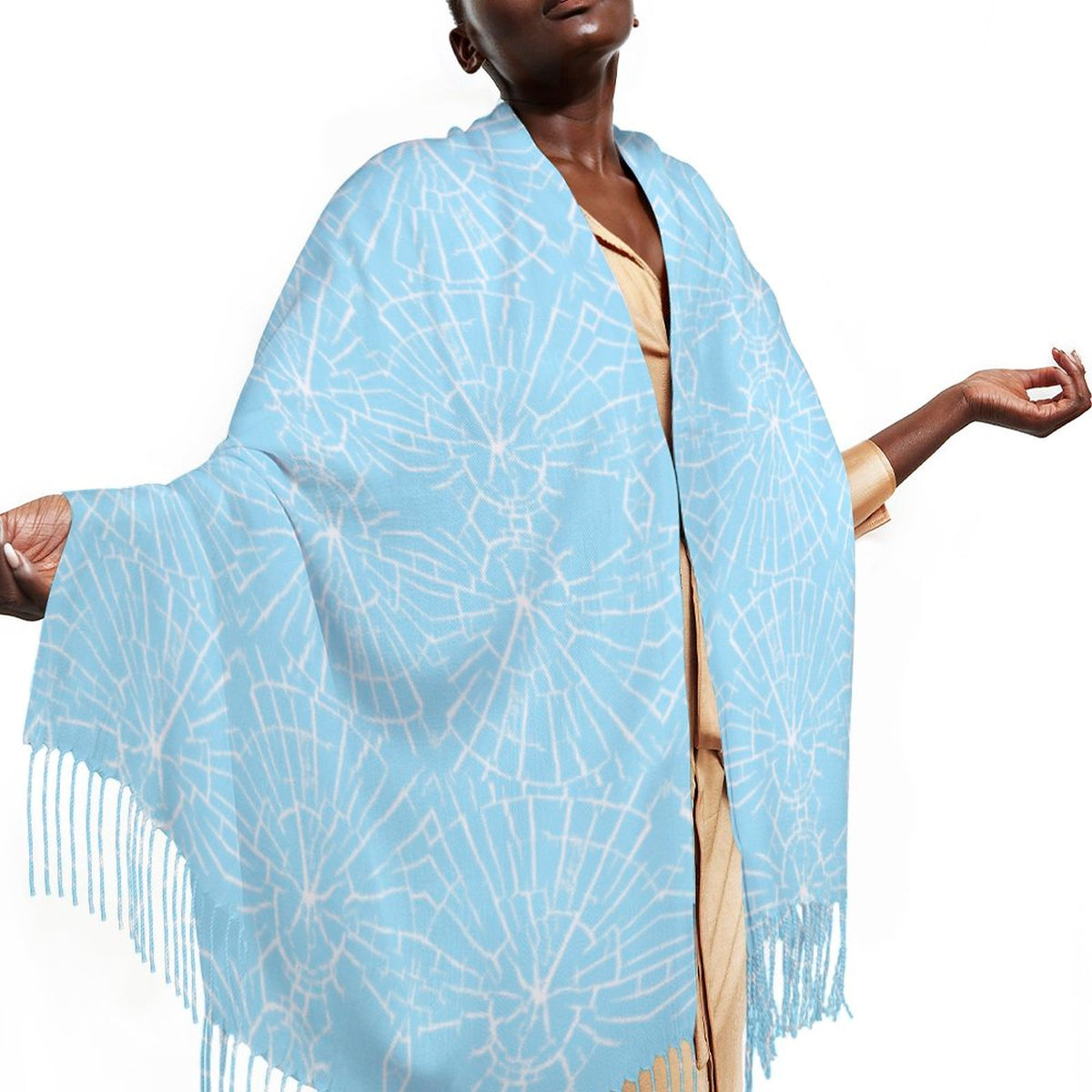 Cashmere-like Tassel Scarf