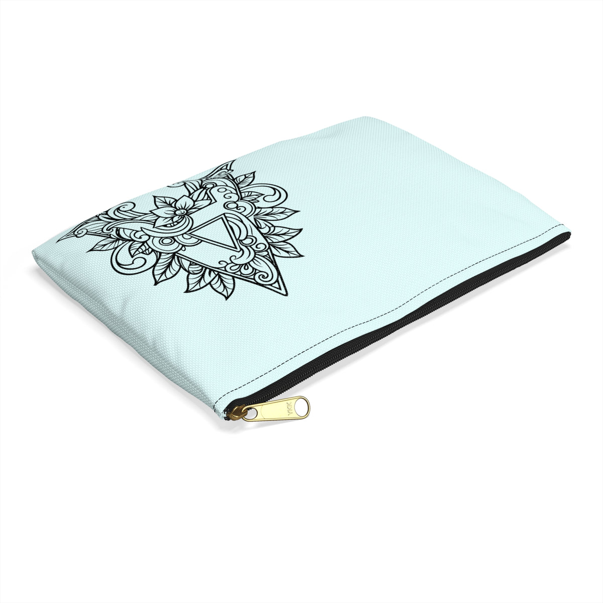 Bohemian Accessory Pouch for Organized Essentials - Letter A