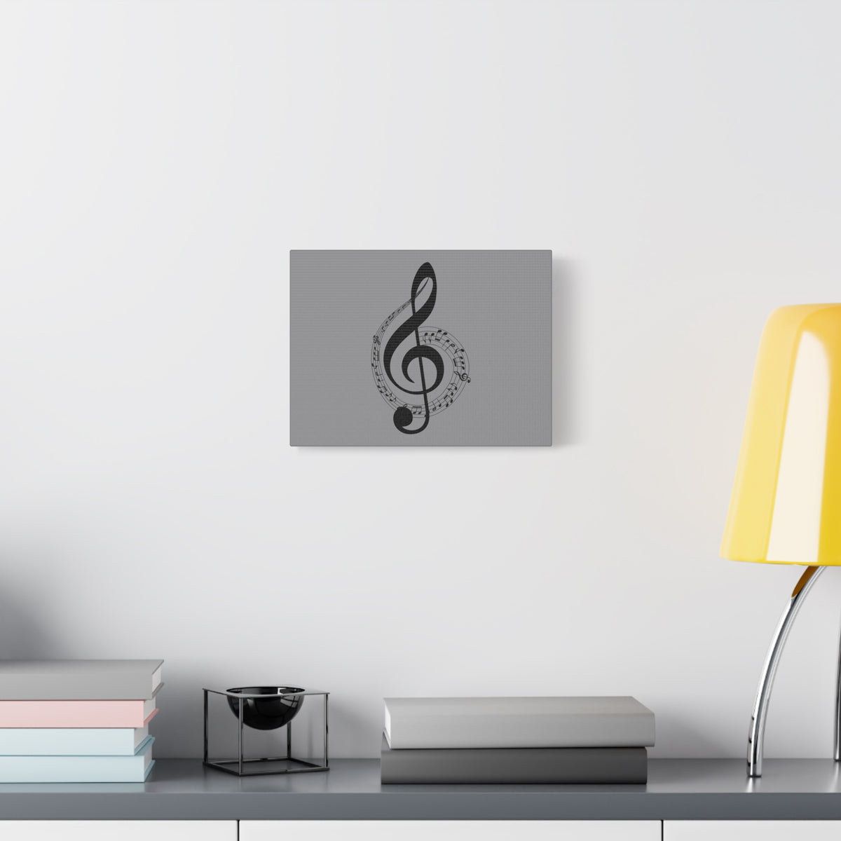 Musical Notes Canvas Print, Wall Art for Musicians, Music Lovers, Home Decor, Gift for Music Teacher, Birthday, Housewarming