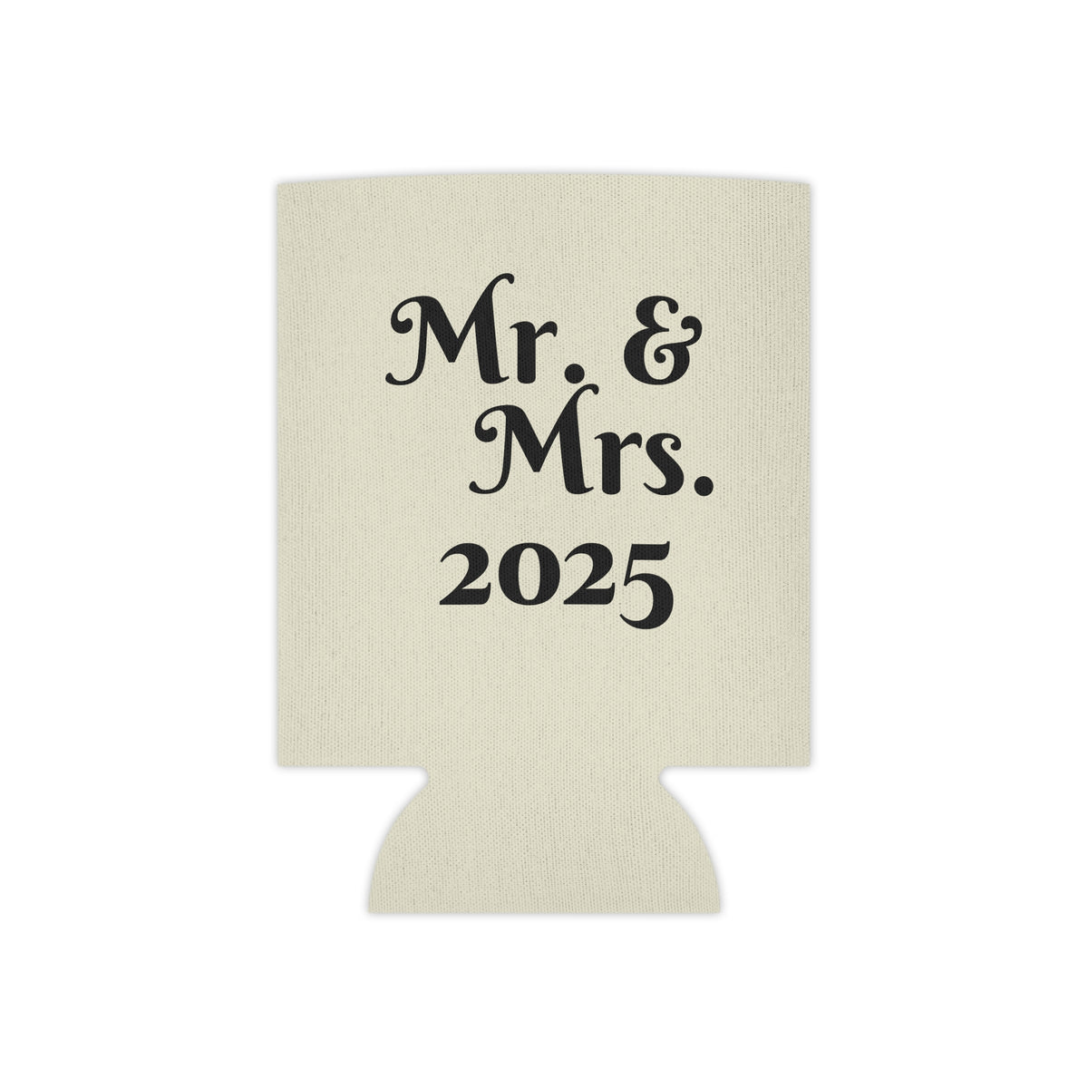 Personalized Can Cooler for Weddings, Fun Party Favor, Mr. & Mrs. 2025 Drink Holder, Today is the Day Koozie, Summer Gatherings