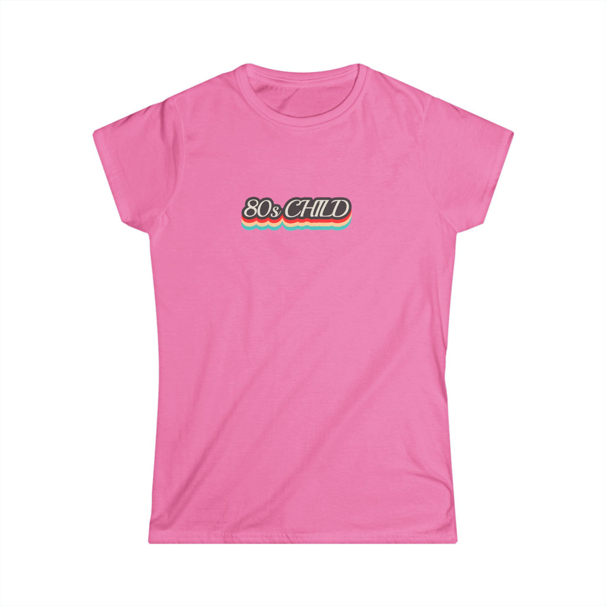 Women's Softstyle Tee - 80's chc