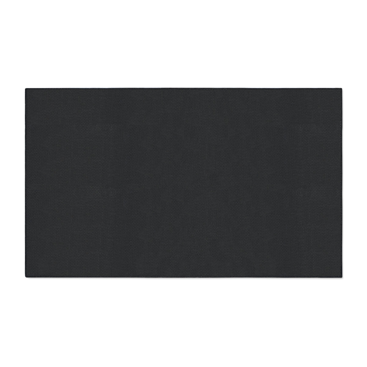 Monogram Heavy-Duty Floor Mat — Green Textured Doormat with Script "A"