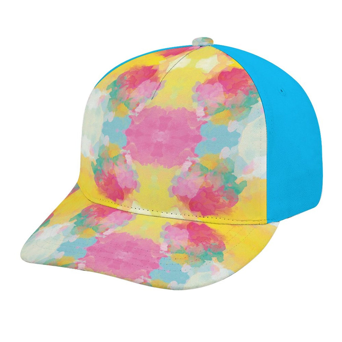 Bent Snapback Cap Pastel Colors