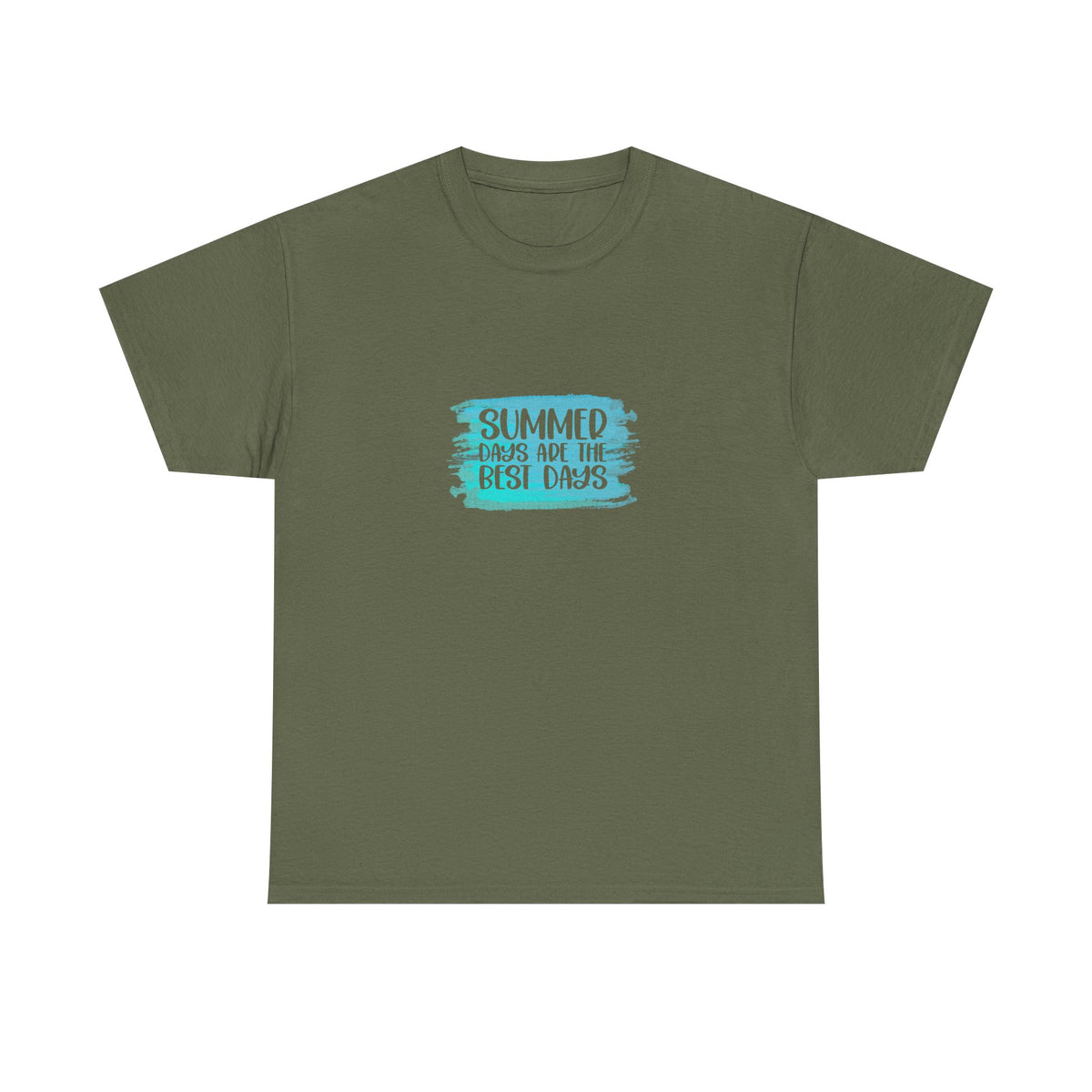 Summer Vibes Unisex Heavy Cotton Tee, Casual Wear, Graphic Tee, Gift for Friends, Festival Clothing, Summer Celebration