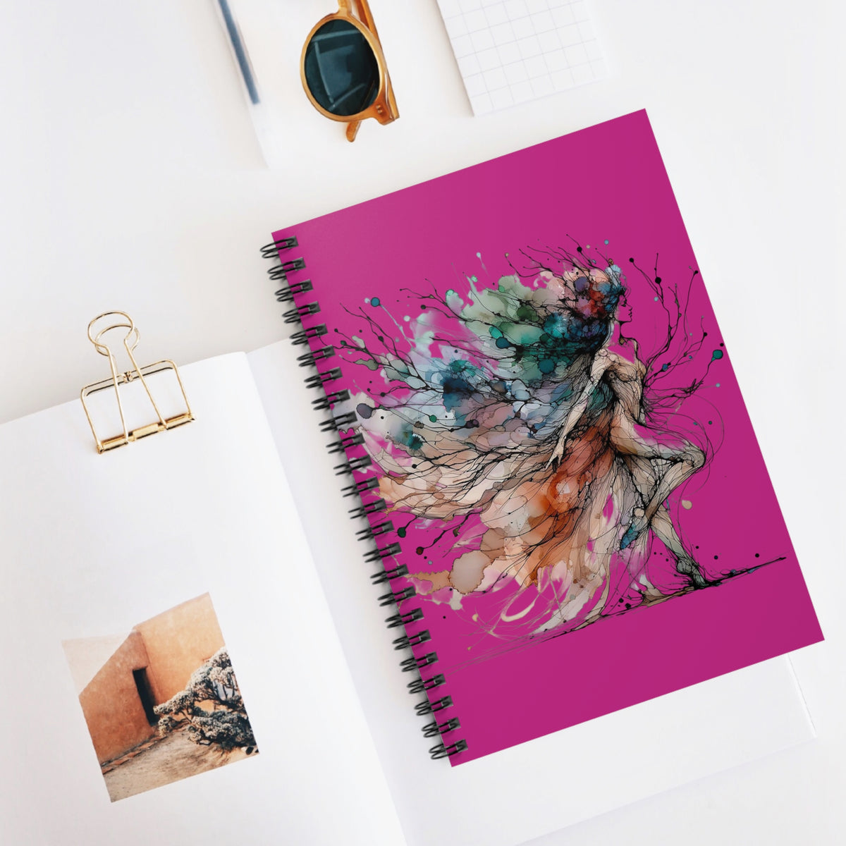 Artistic Spiral Notebook