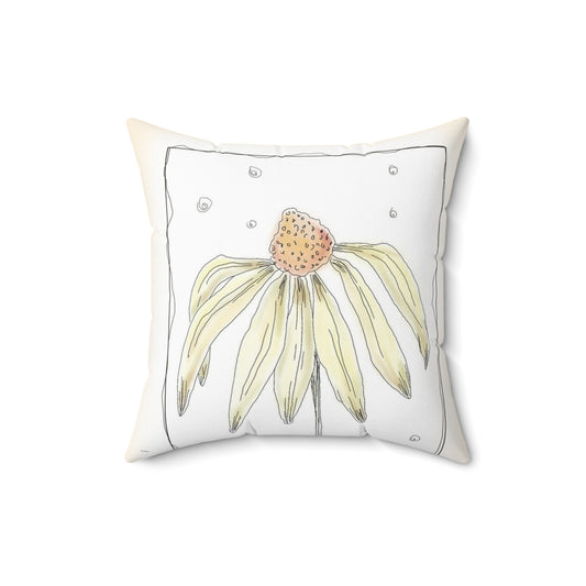 Spun Polyester Square Pillow