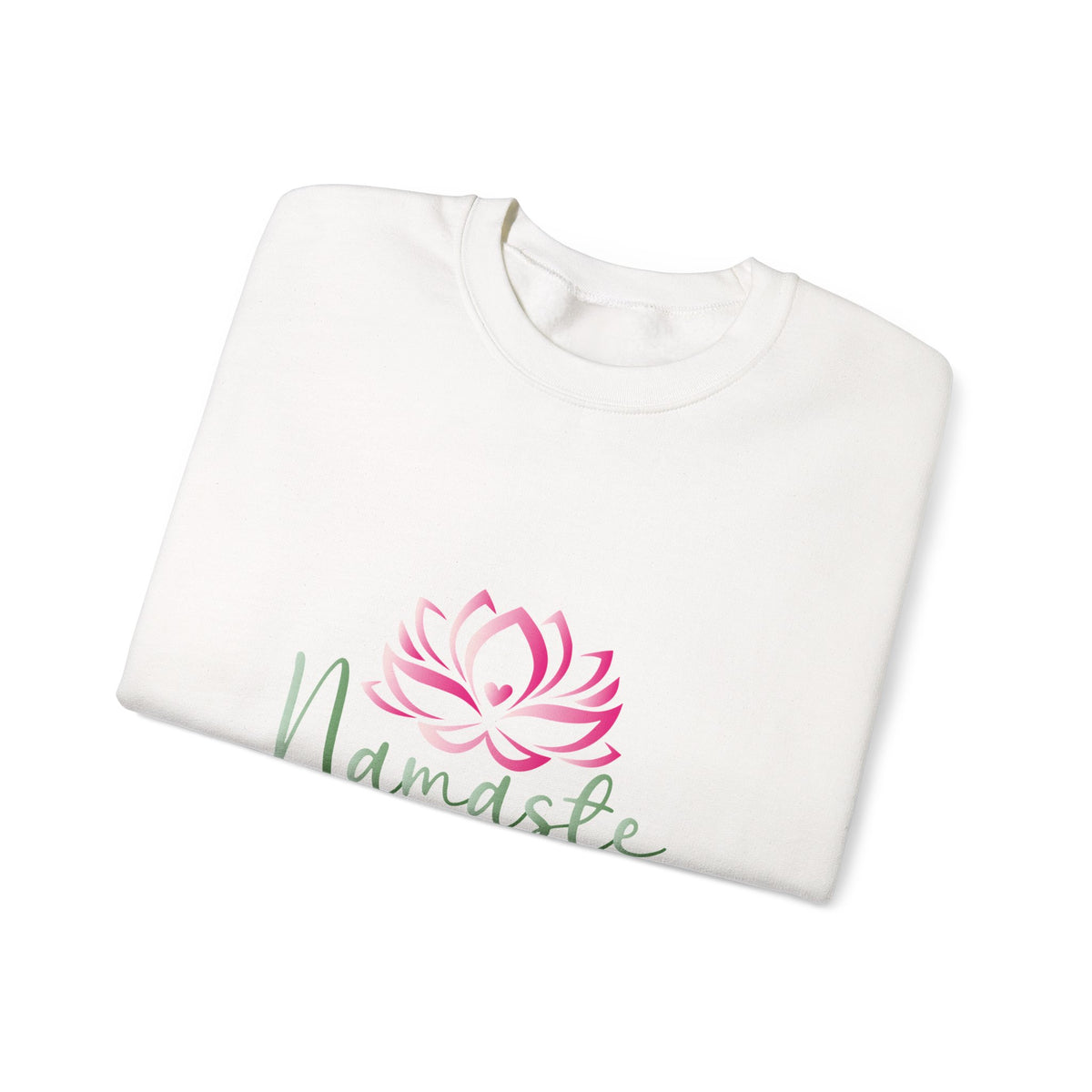 Namaste Lotus Sweatshirt — Cozy Yoga Crewneck for Meditation & Mindfulness