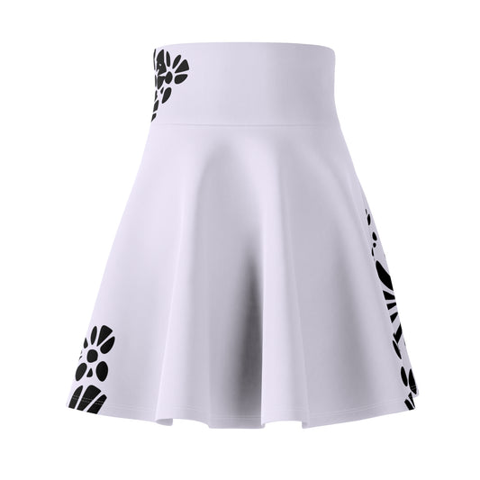 Chic Floral Women's Skater Skirt – Perfect for Parties, Casual Outings, & Festive Events