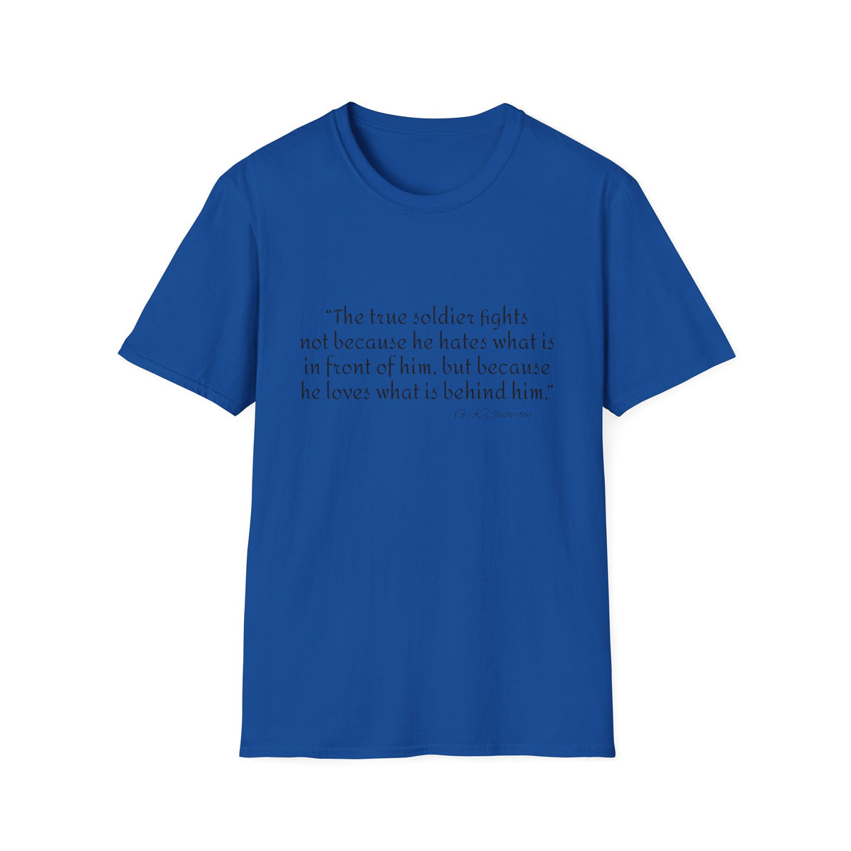 Inspirational Unisex T-Shirt, Gift for Soldiers