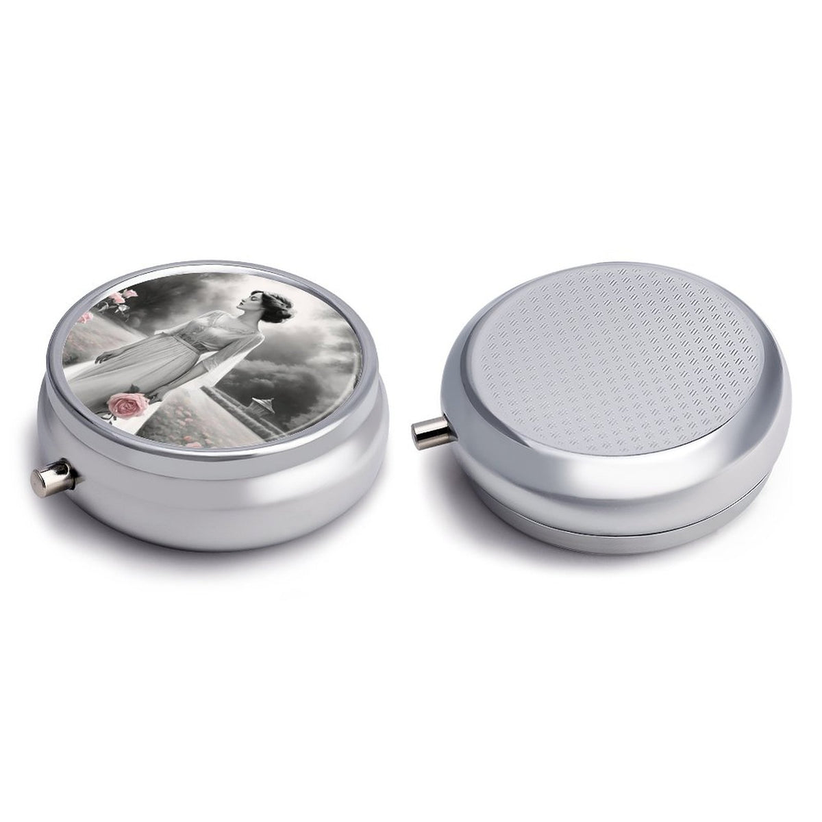 Round Pill Box-1PC