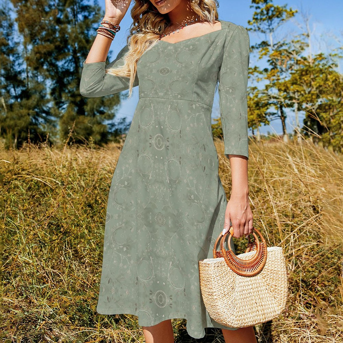 Summer Sweet Bowknot Dress