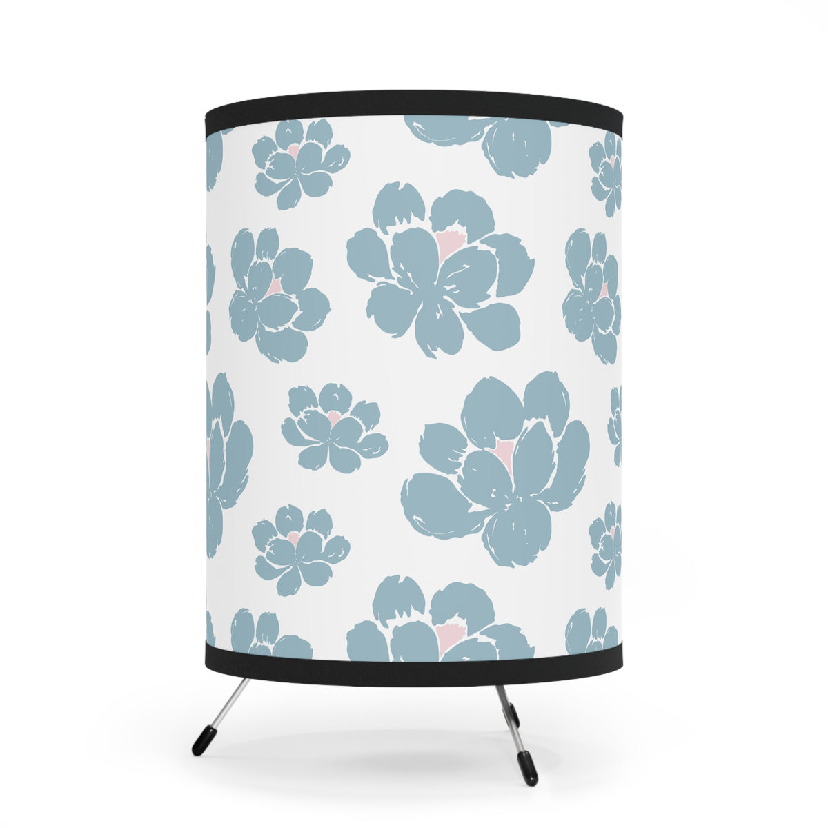 Tripod Lamp with High-Res Printed Shade, US\CA plug