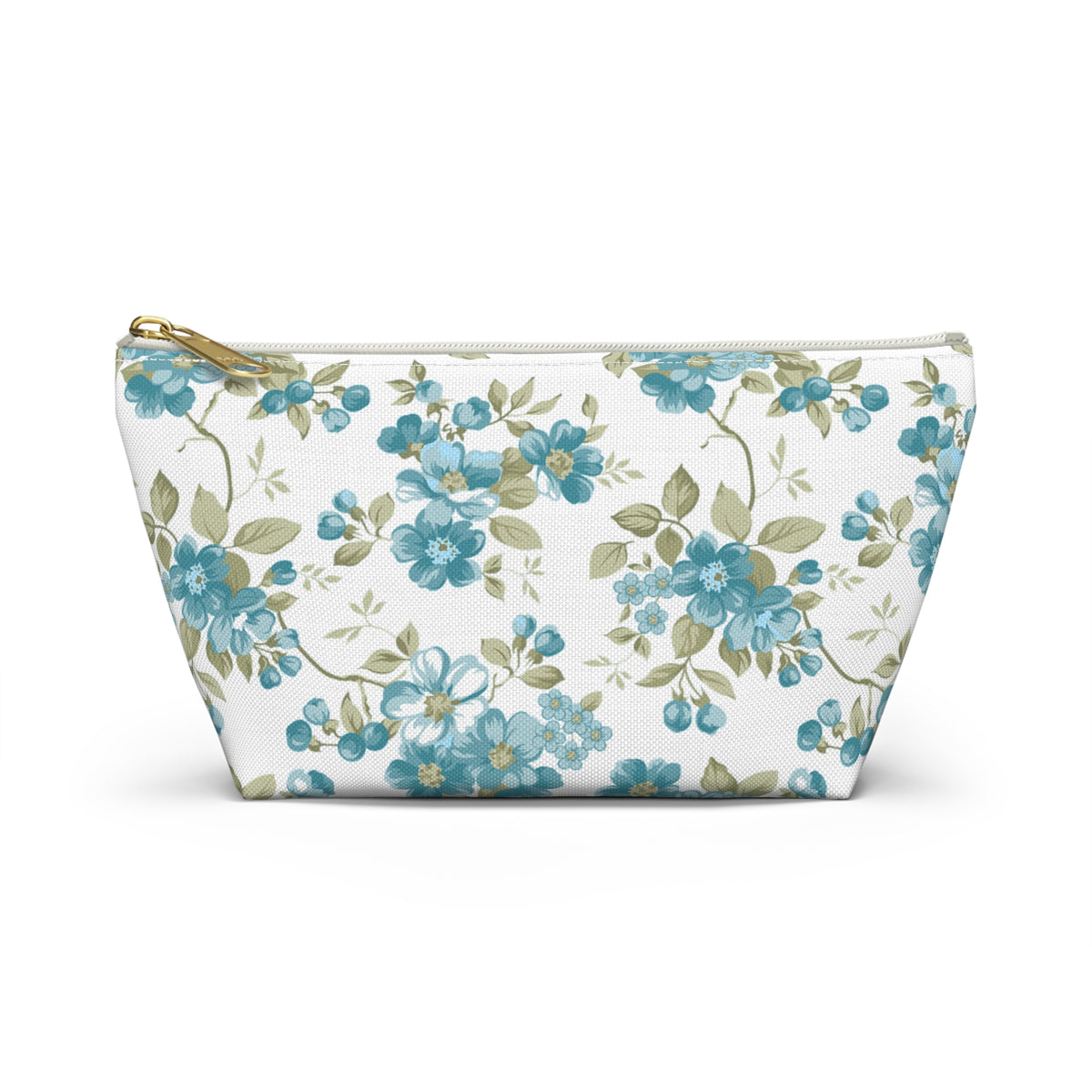 Floral Accessory Pouch, Makeup Bag, Organizing Pouch, Gift for Her, Travel Companion