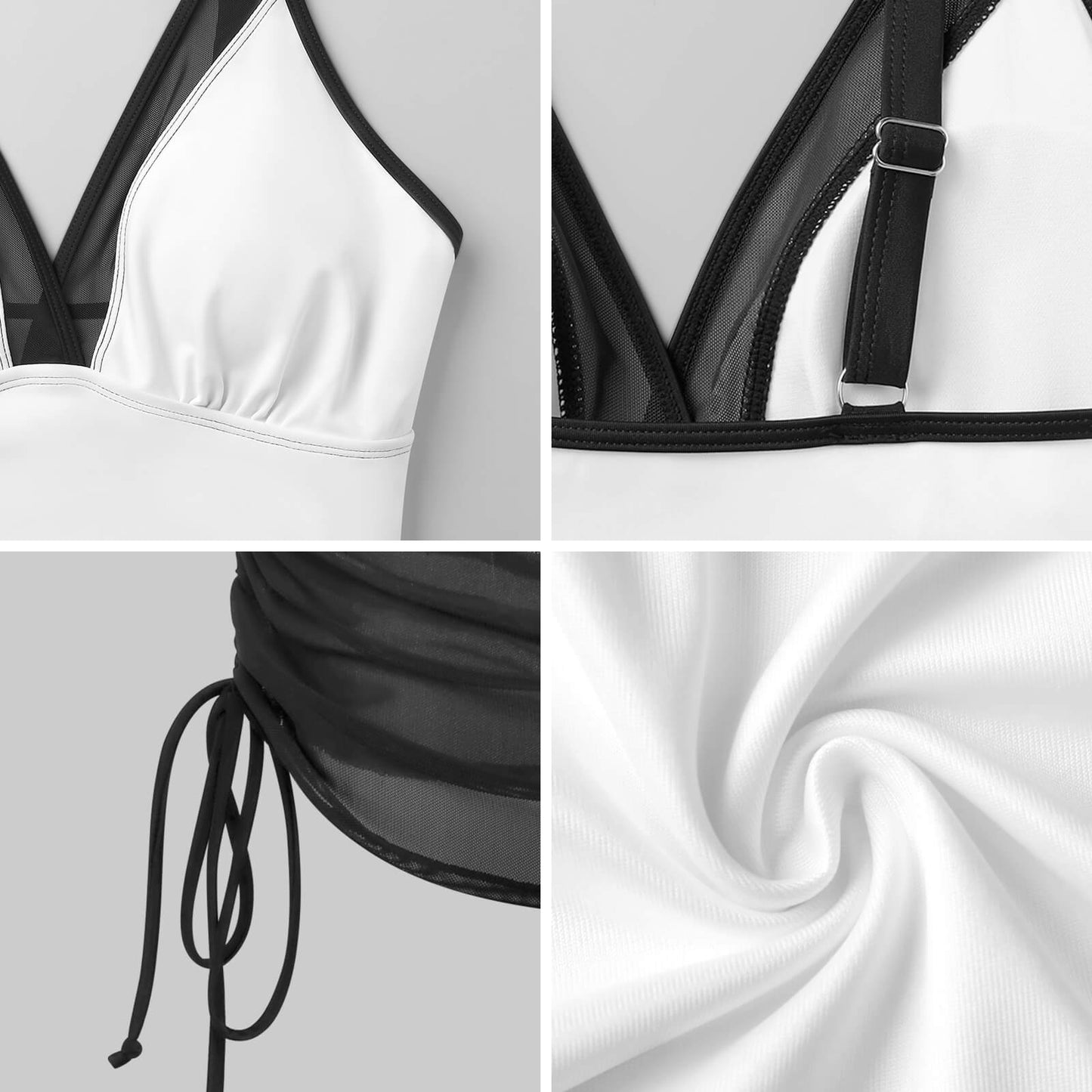 Mesh One Piece Swimsuit For Women