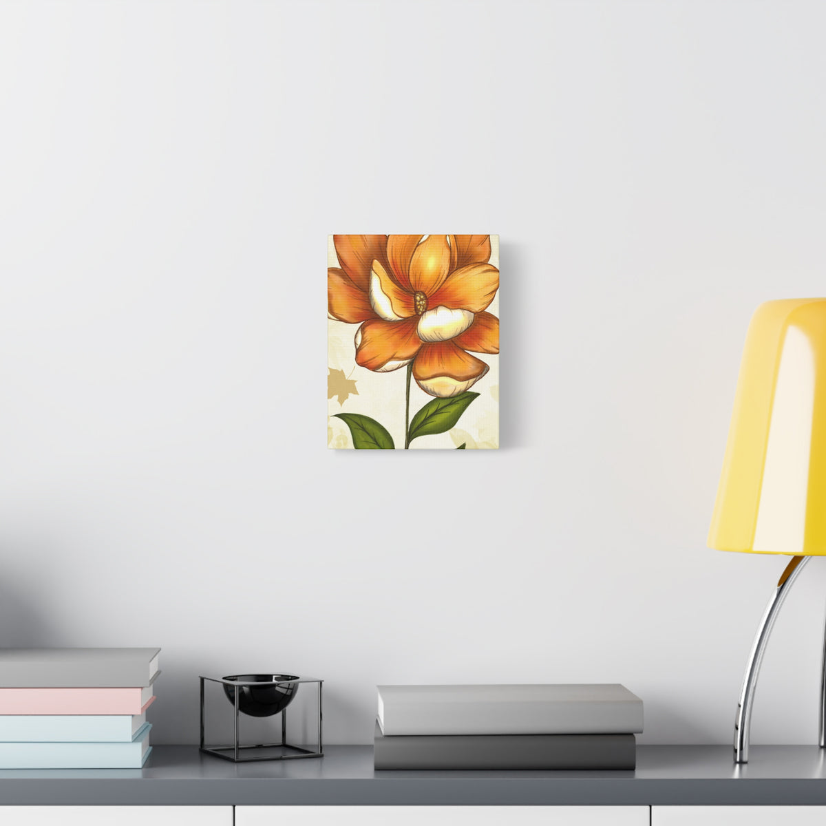 Copy of Matte Canvas, Stretched, 1.25" Tulips Pink and Purple Flowers