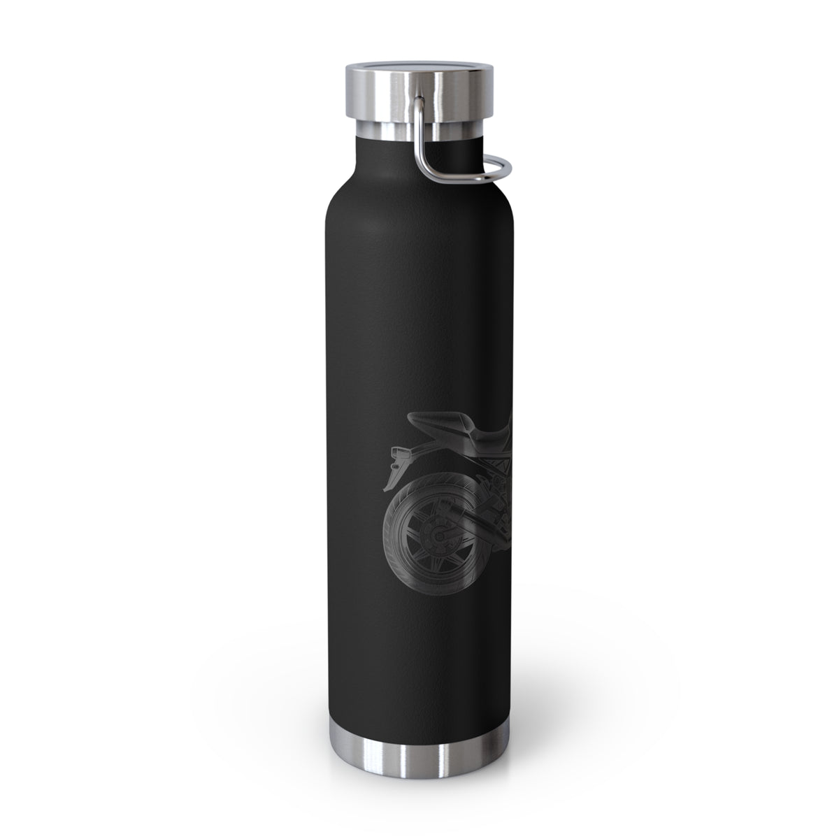 Motorcycle Insulated Water Bottle, Adventure Gift, Biker Mug, Fitness Bottle, Outdoor Hydration