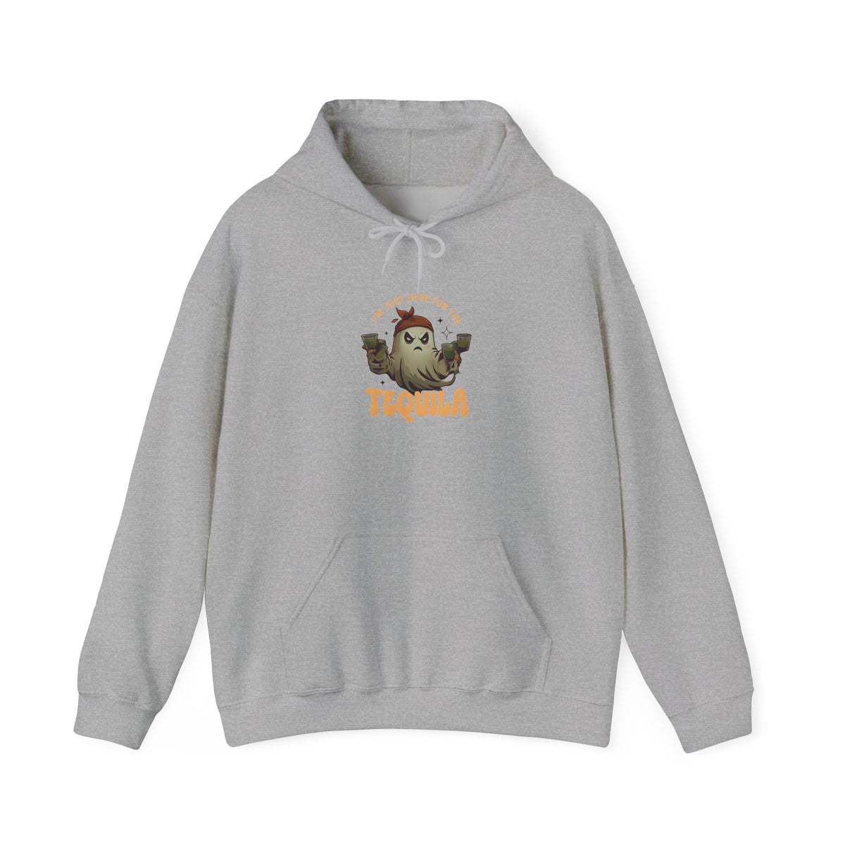 Unisex Heavy Blend™ Hooded Sweatshirt Only here for the Tequila