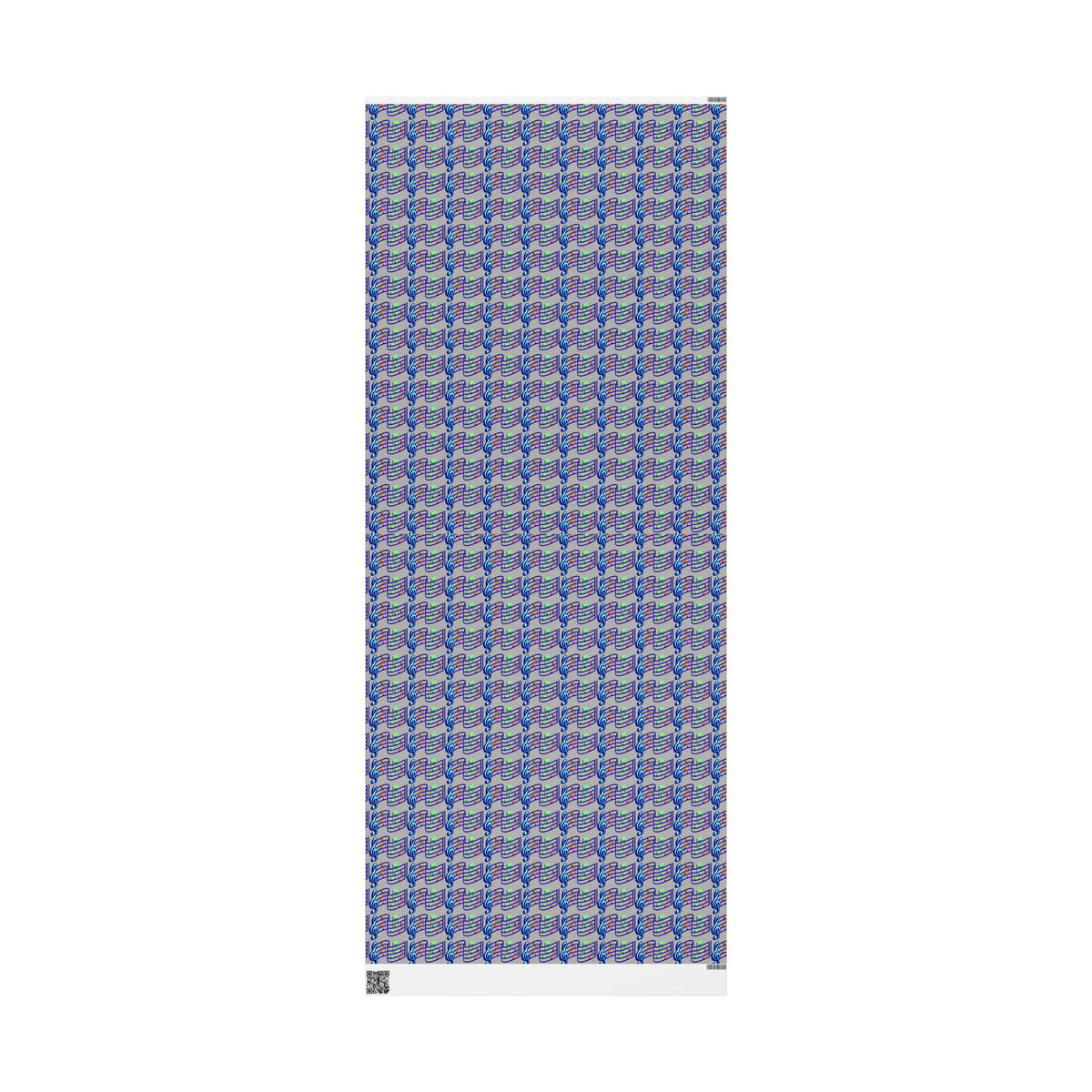 Musical Note Wrapping Paper, Fun Gift Wrap for Music Lovers, Birthday