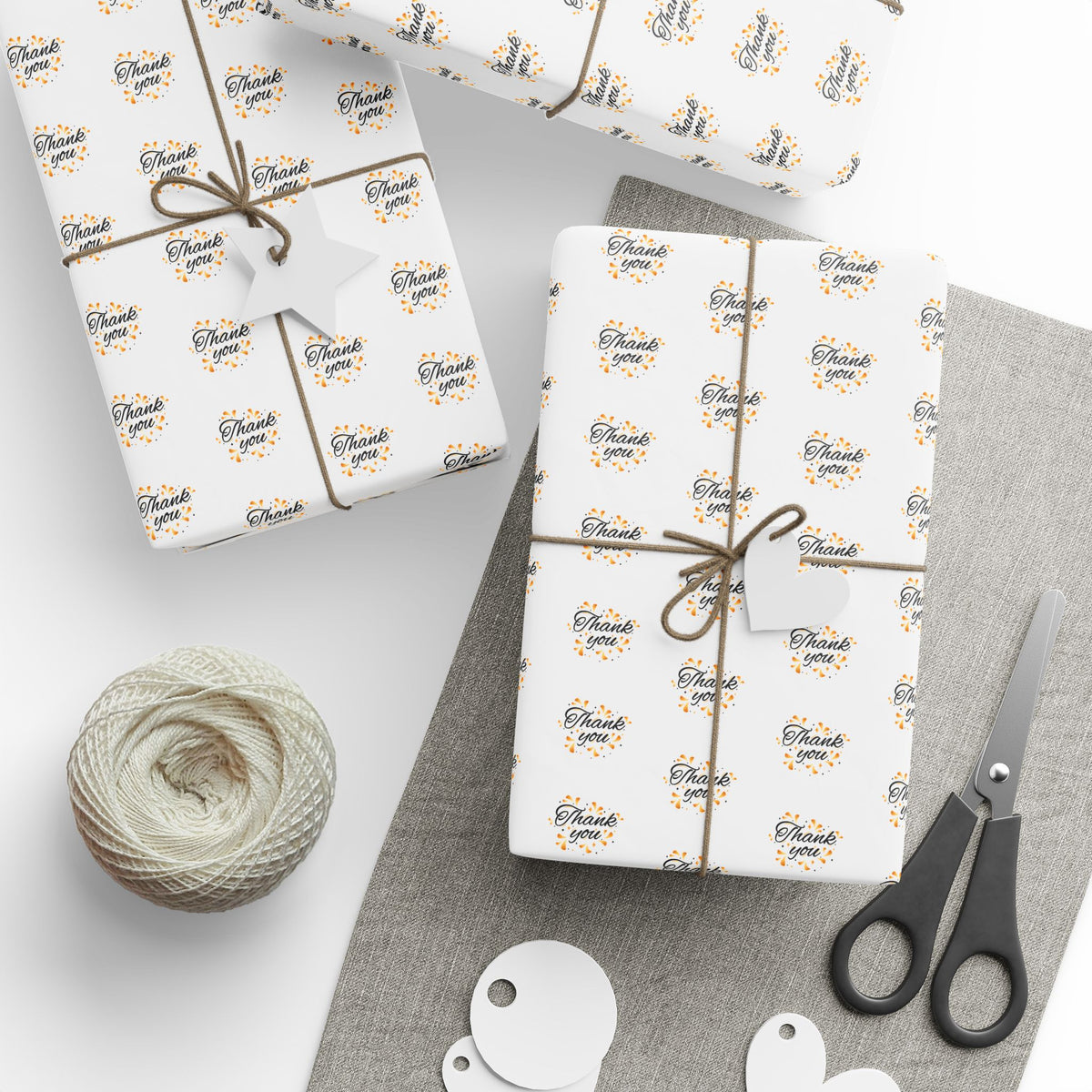 Wrapping Paper Roll — Thank you wrapping paper