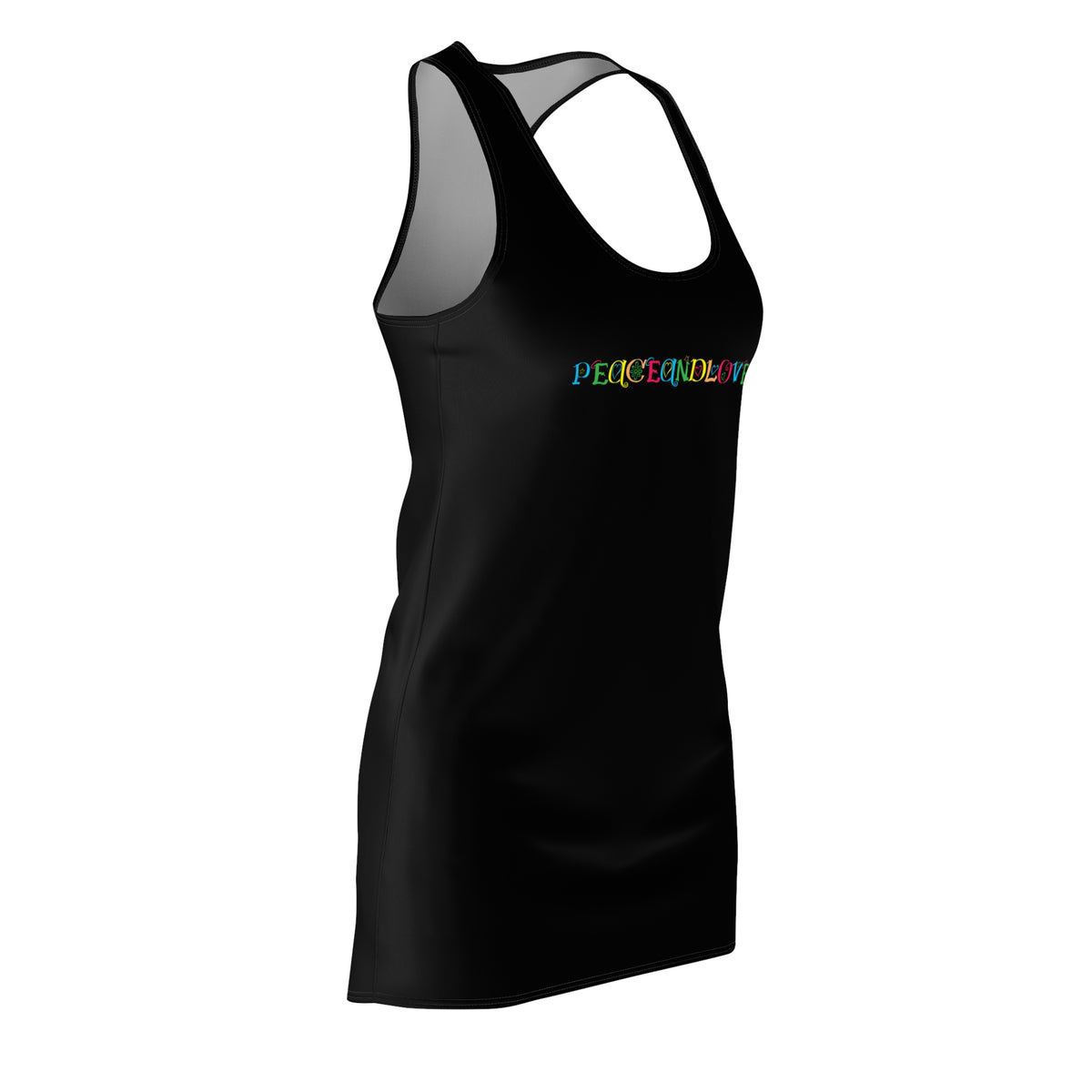 Peace and Love Women's Racerback Dress