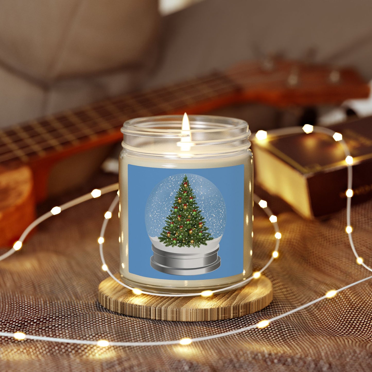 Scented Candles, Coconut Apricot Wax (4oz, 9oz)