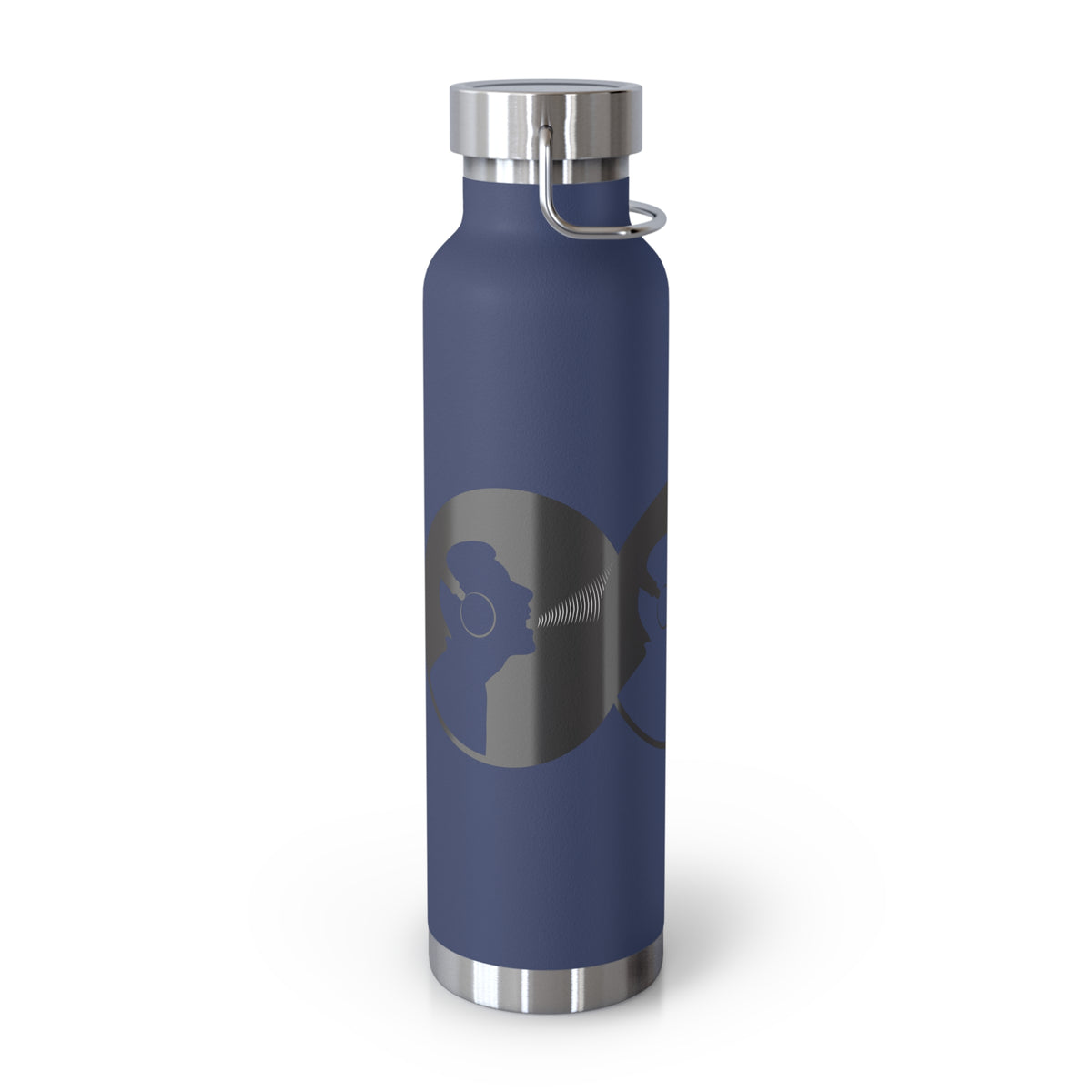 Stylish Copper Insulated Water Bottle for On-the-Go Hydration | Fitness, Travel, Eco-Friendly Gift, Unique Design, 22oz